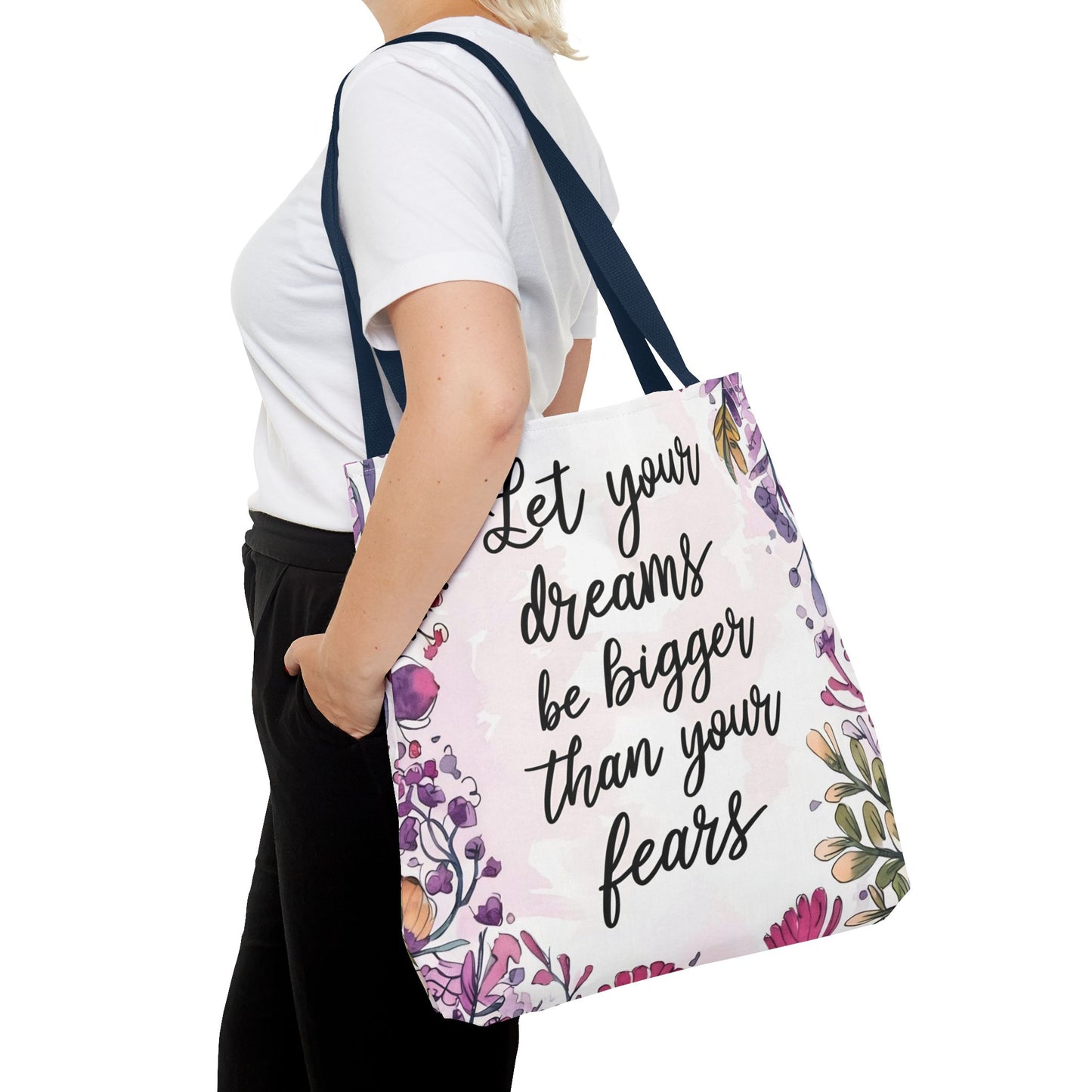 Motivational Tote Bag (AOP)