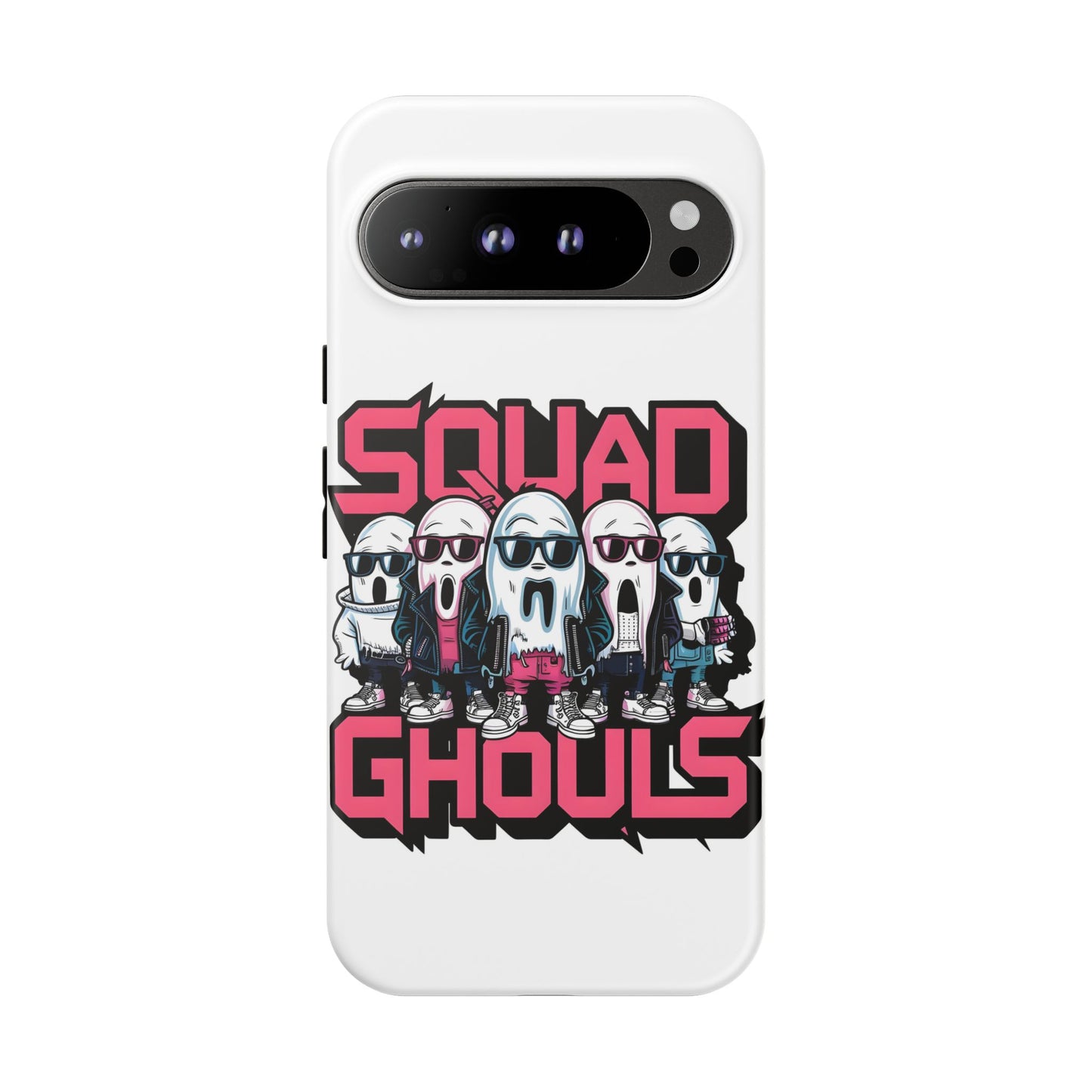 Squad Ghouls Phone Case | Spooky Fun Design | Halloween Gift | Trendy Mobile Cover | Unique Accessory | Ghoulish Vibes