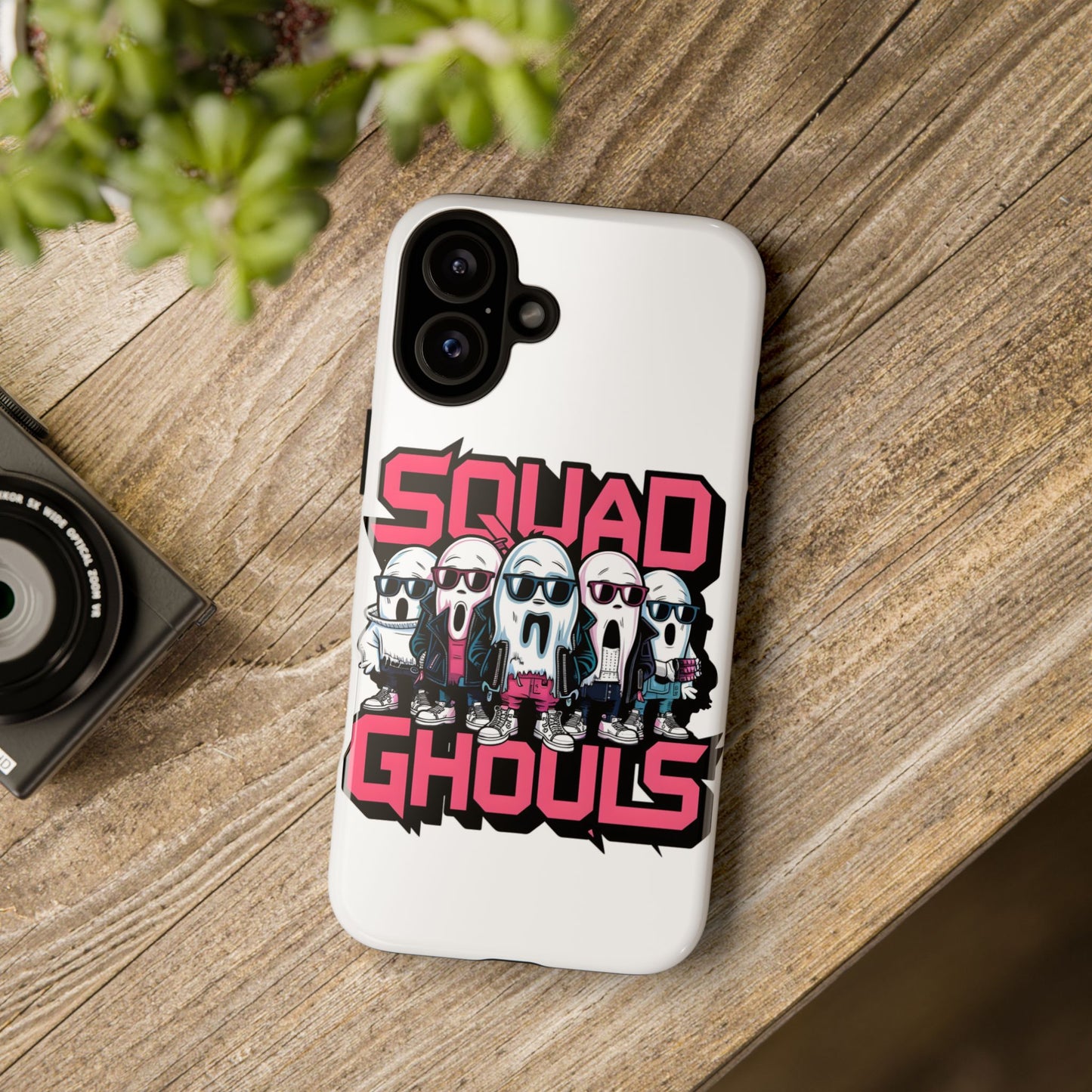 Squad Ghouls Phone Case | Spooky Fun Design | Halloween Gift | Trendy Mobile Cover | Unique Accessory | Ghoulish Vibes