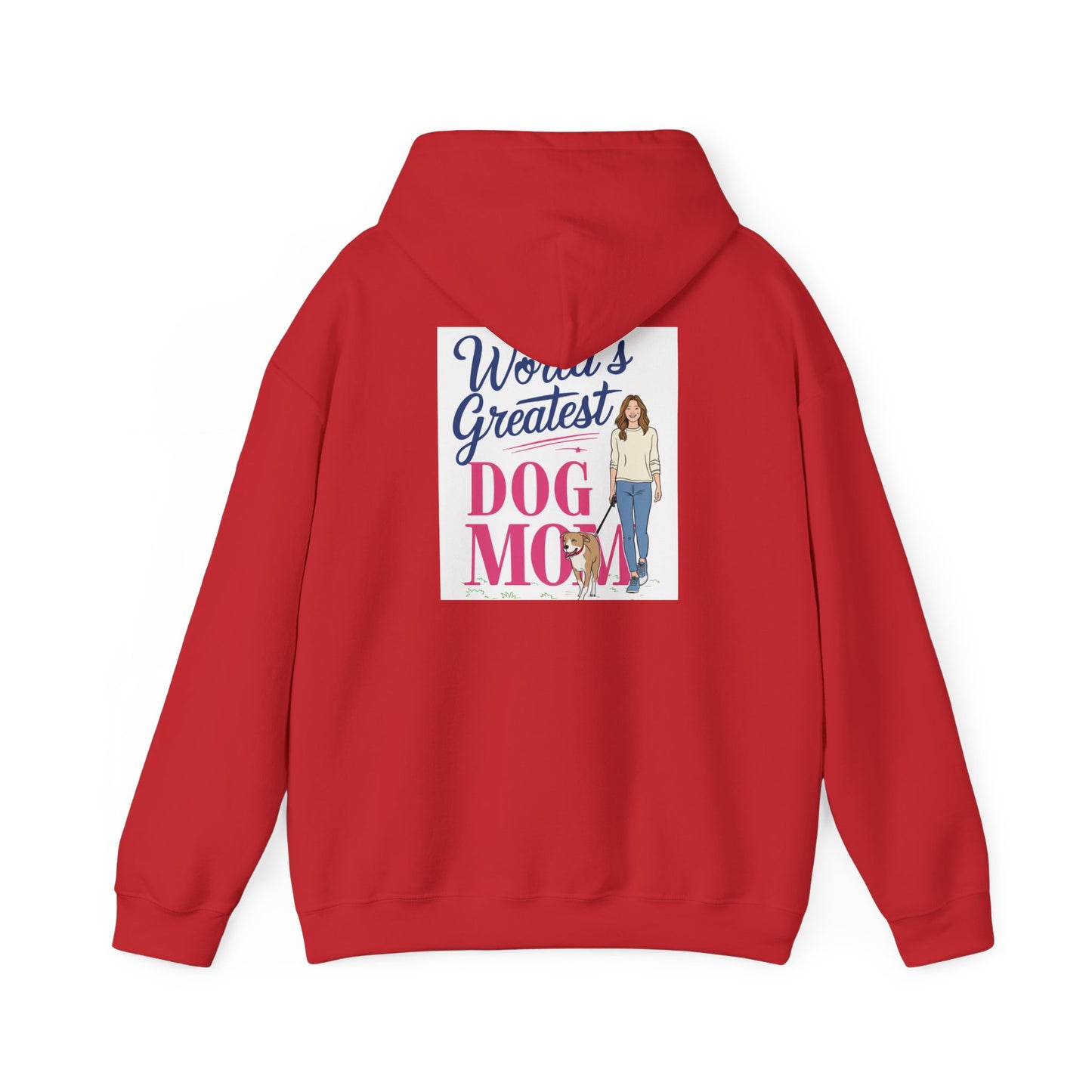 World's Greatest Dog Mom Hoodie | Cozy Gift for Pet Lovers | Ideal for Birthdays, Dog Events, and Everyday Wear