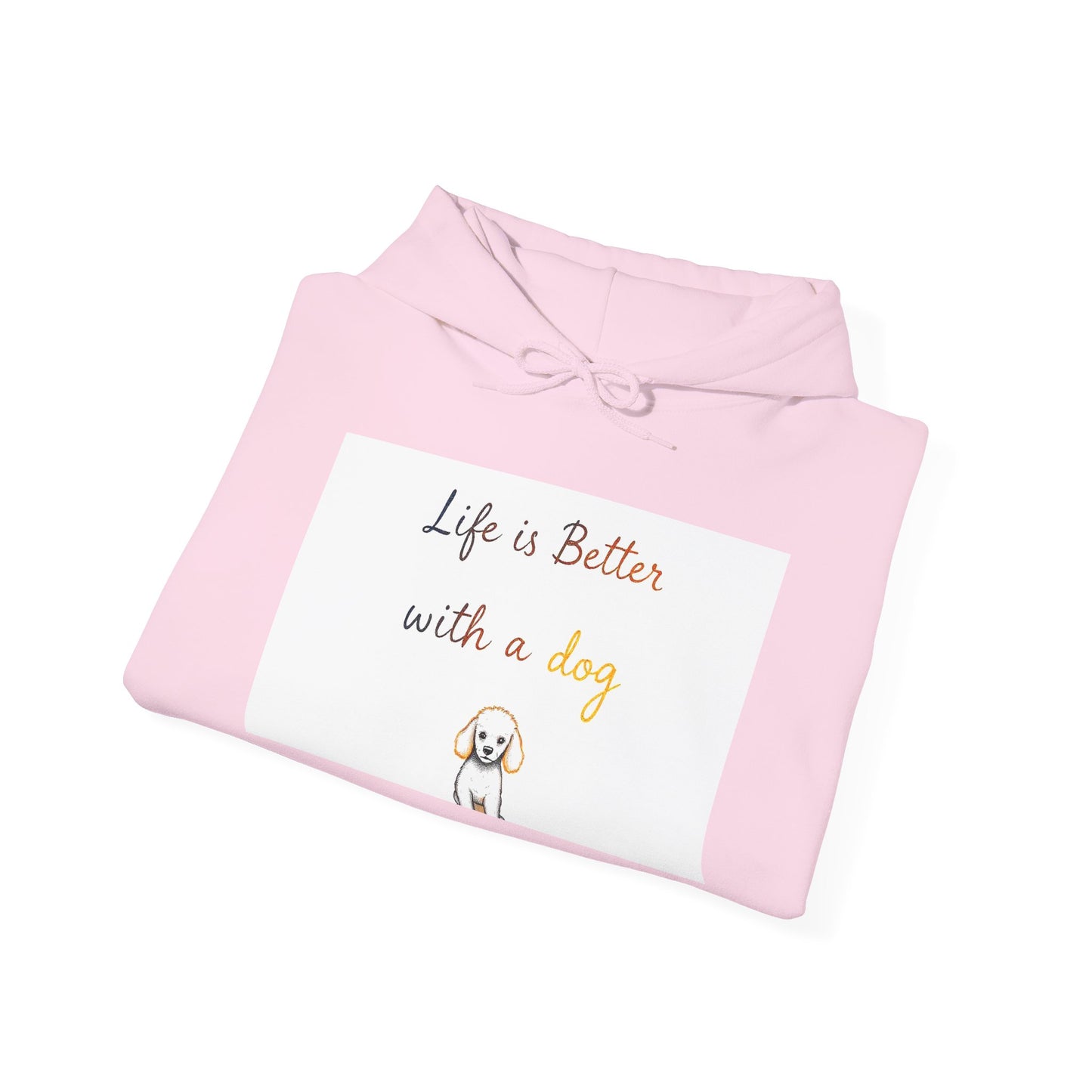 Life is Better with a Dog Hoodie - Unisex Sweatshirt for Dog Lovers, Cozy Gift for Pet Owners, Dog-Themed Apparel, Cute Dog Design, [...]