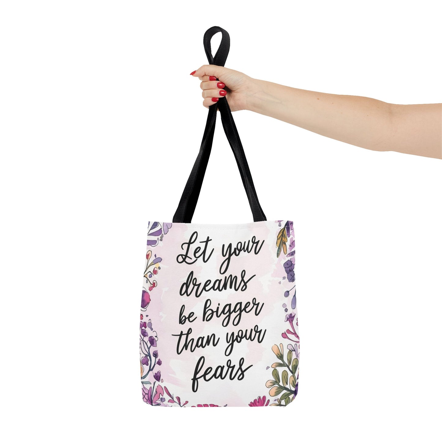 Motivational Tote Bag (AOP)