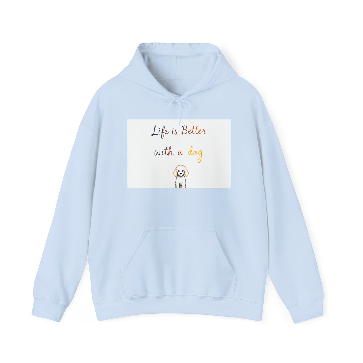 Life is Better with a Dog Hoodie - Unisex Sweatshirt for Dog Lovers, Cozy Gift for Pet Owners, Dog-Themed Apparel, Cute Dog Design, [...]