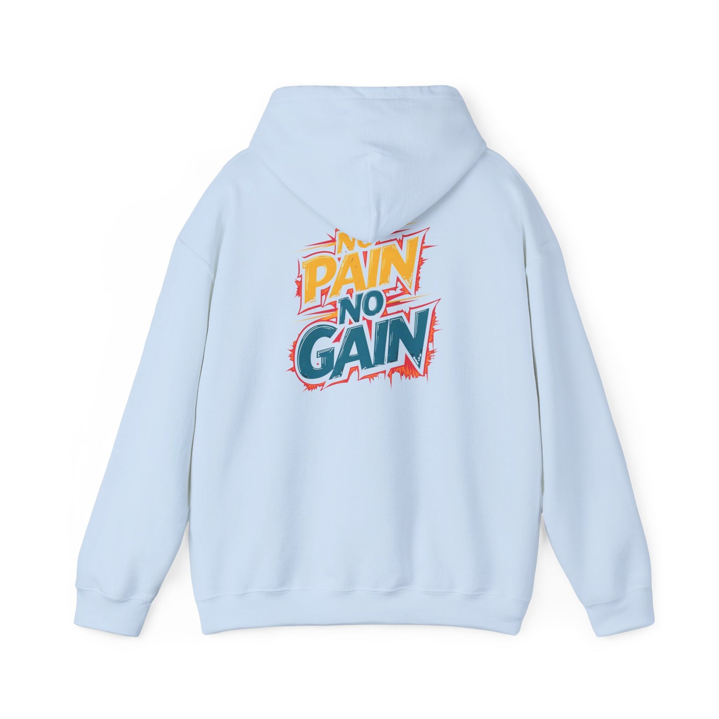 No Pain No Gain Motivational Hoodie