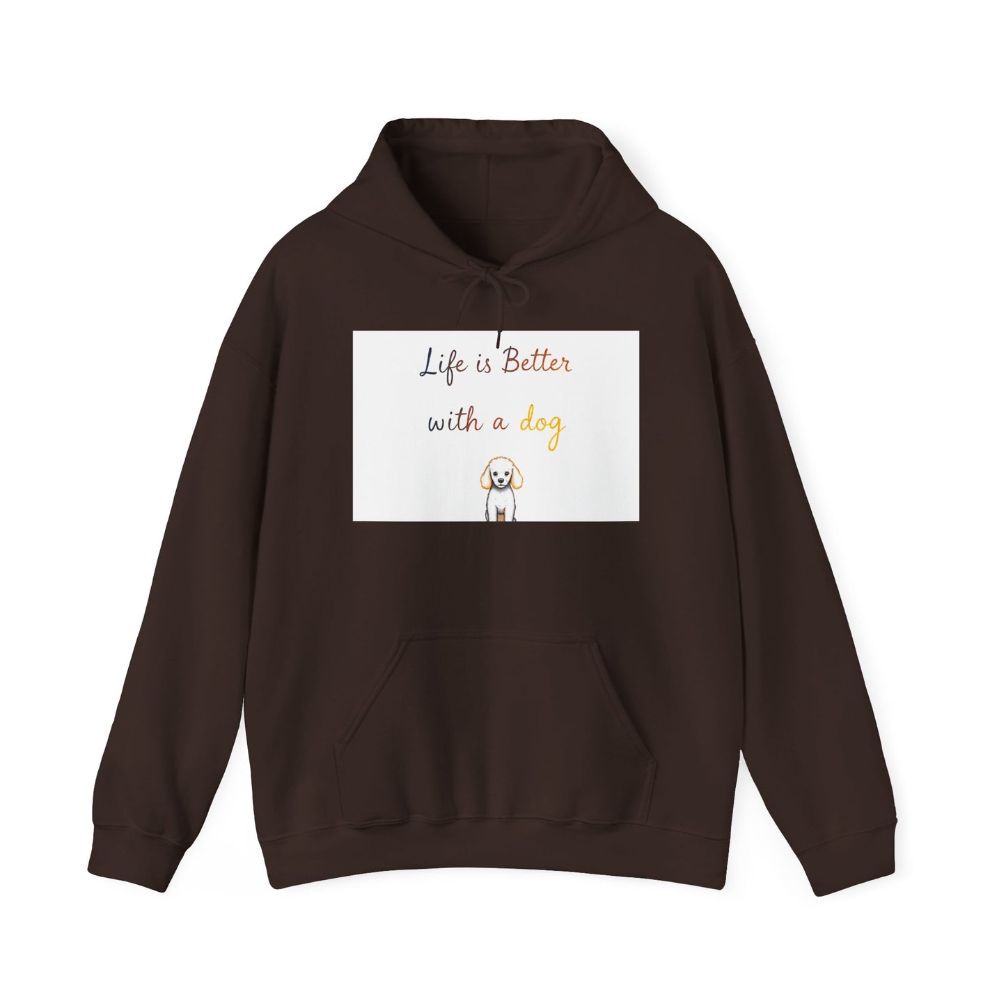 Life is Better with a Dog Hoodie - Unisex Sweatshirt for Dog Lovers, Cozy Gift for Pet Owners, Dog-Themed Apparel, Cute Dog Design, [...]