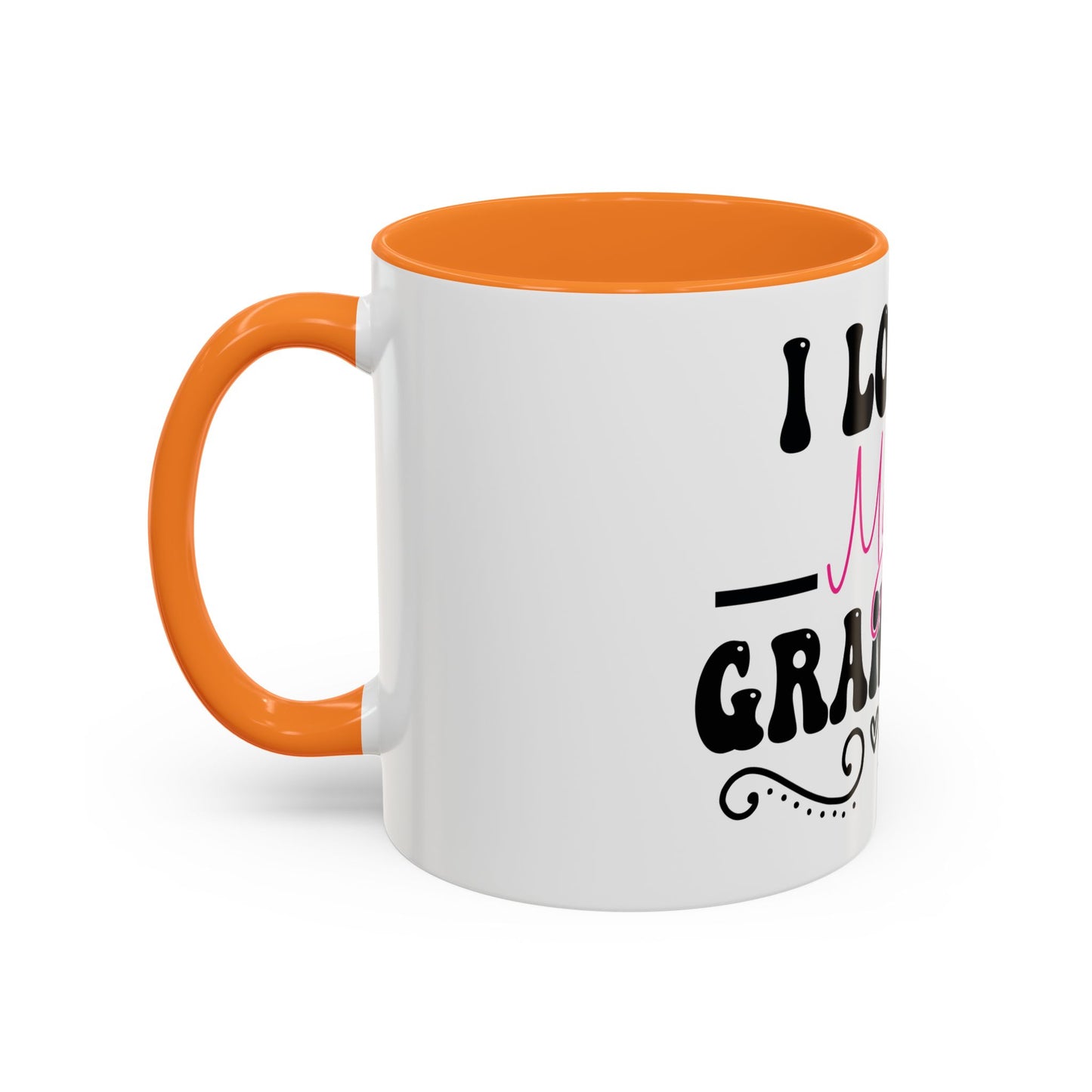 Colorful Grandpa Mug, Ceramic Coffee Cup, Gift for Grandpa, Father's Day Present, Personalized Mug, Family Gatherings