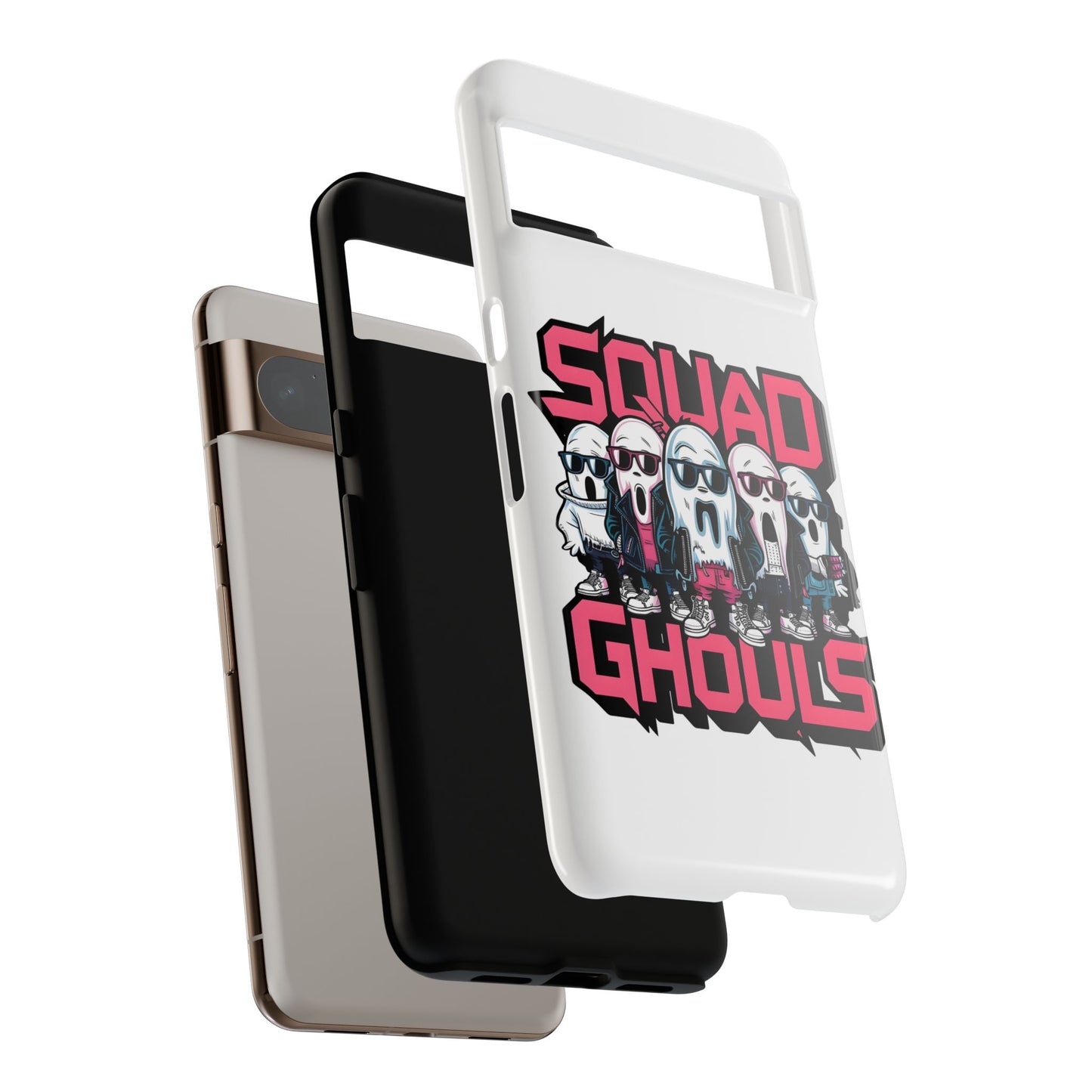 Squad Ghouls Phone Case | Spooky Fun Design | Halloween Gift | Trendy Mobile Cover | Unique Accessory | Ghoulish Vibes