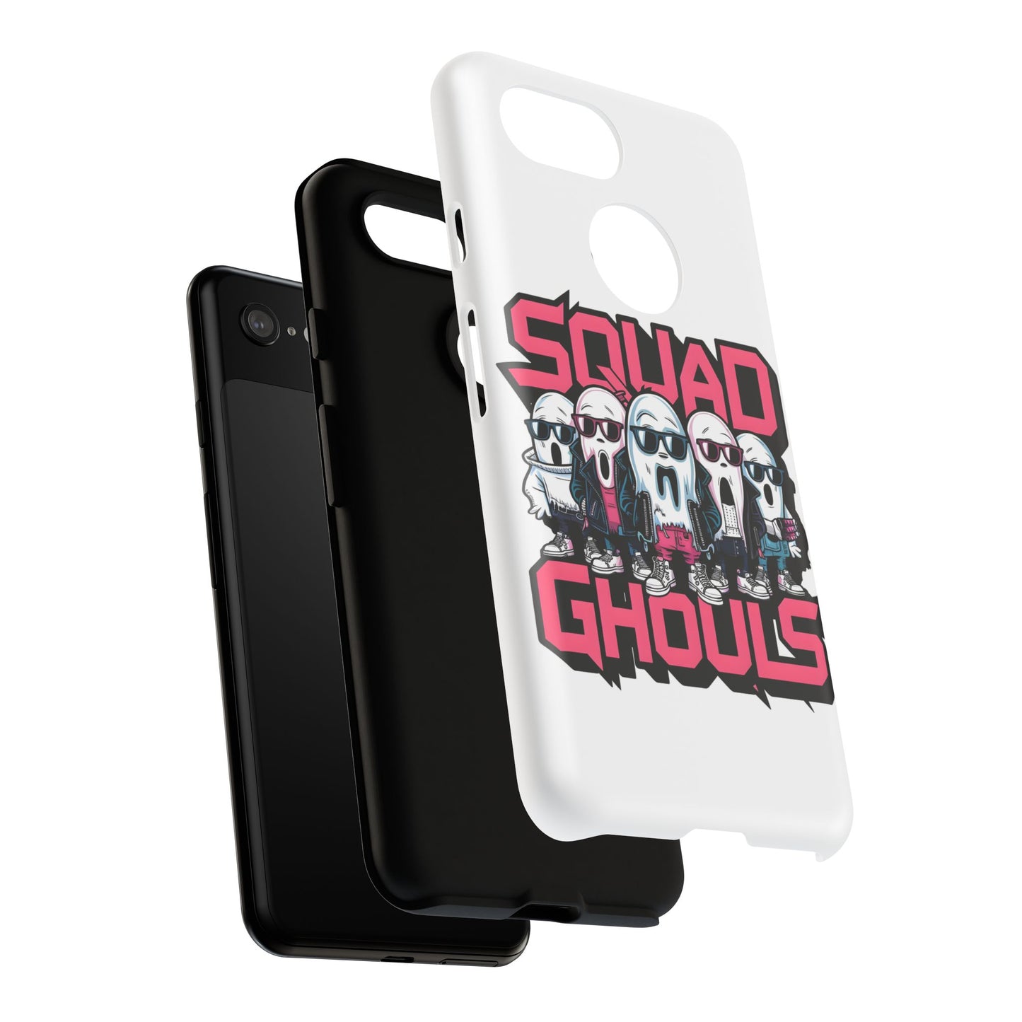 Squad Ghouls Phone Case | Spooky Fun Design | Halloween Gift | Trendy Mobile Cover | Unique Accessory | Ghoulish Vibes