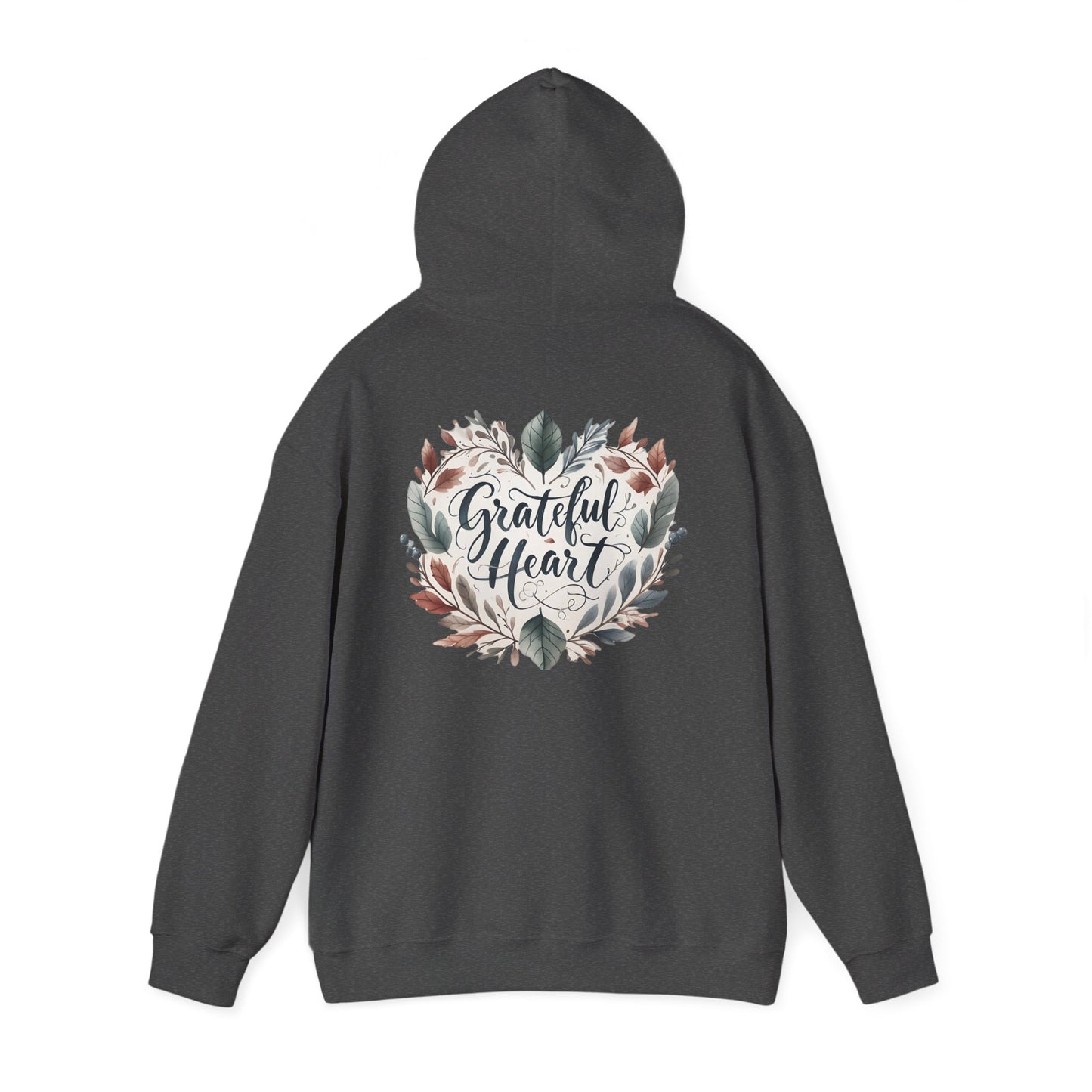 Grateful Heart Unisex Hoodie, Cozy Sweatshirt for Fall, Gift for Friends, Spiritual Appreciation, Perfect for Thanksgiving