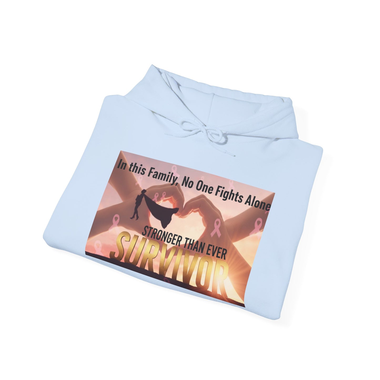 Inspirational Cancer Awareness Hoodie, Unisex Hoodie, Family Support Sweatshirt, Stronger Together, Gift for Cancer Warriors, Comfort [...]