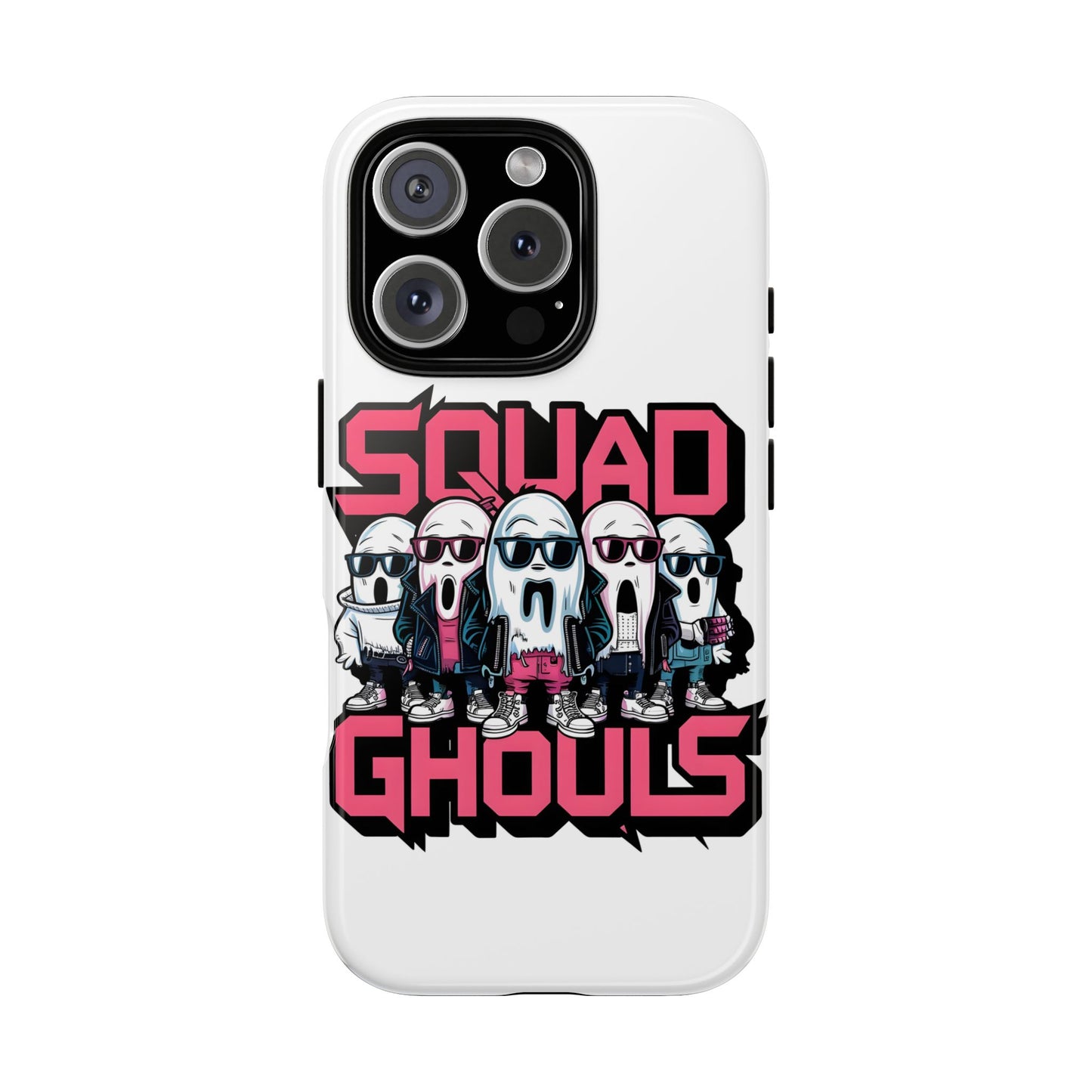 Squad Ghouls Phone Case | Spooky Fun Design | Halloween Gift | Trendy Mobile Cover | Unique Accessory | Ghoulish Vibes