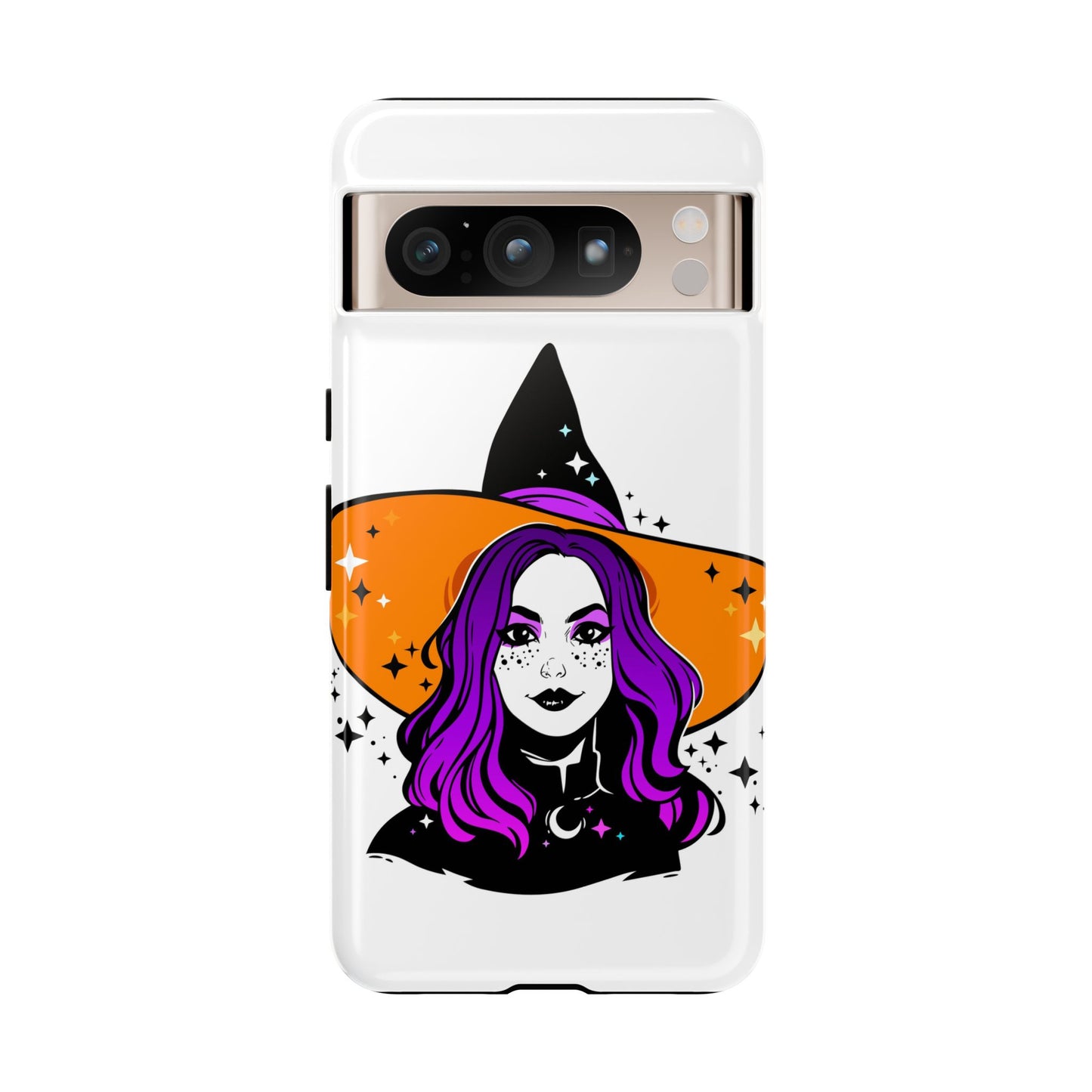 Witchy Phone Case - Tough Cases with Magical Vibe, Halloween Decor, Phone Accessory, Gift for Witch Lovers, Cute Smartphone Case