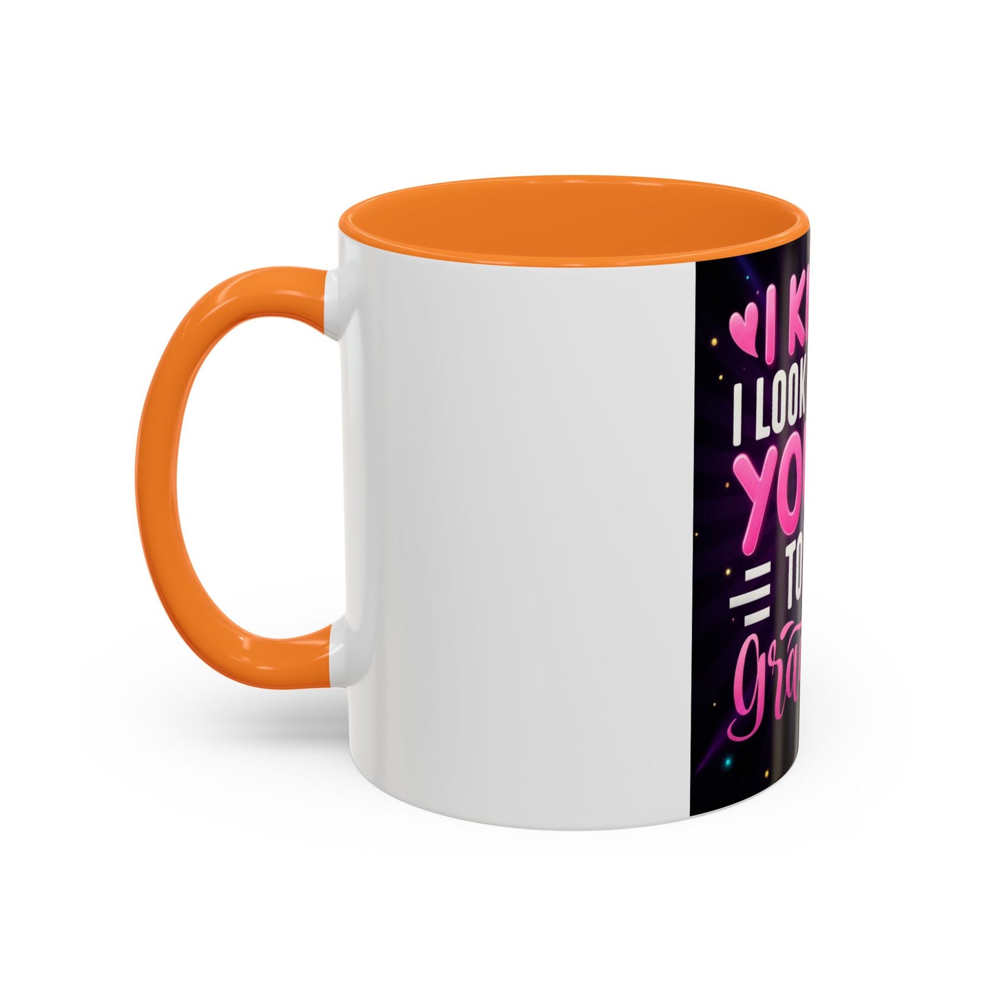 Colorful Grandma Mug - Fun Gift for Grandmothers, Unique Coffee Cup, Birthday, Mother's Day, Celebration, Colorful Design