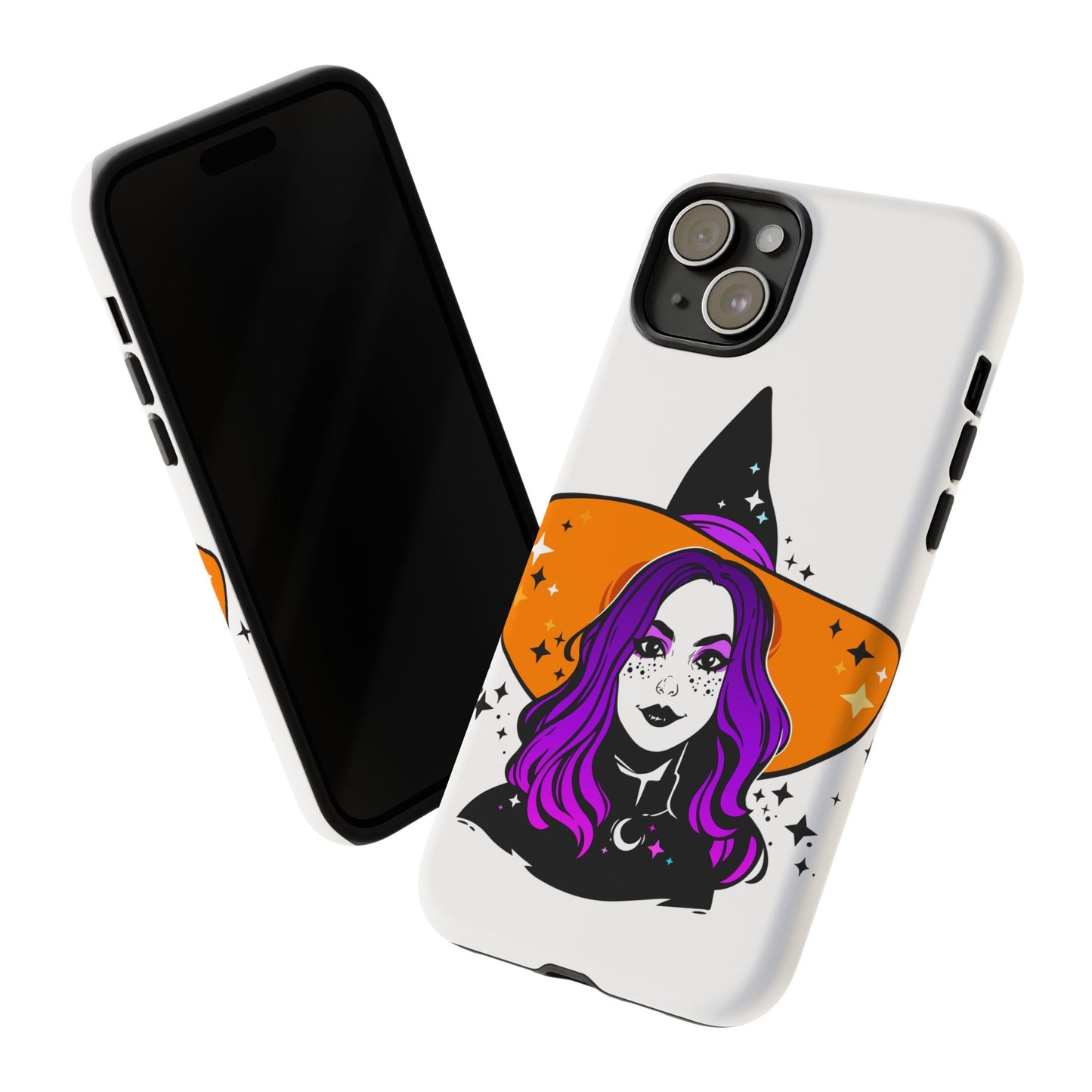 Witchy Phone Case - Tough Cases with Magical Vibe, Halloween Decor, Phone Accessory, Gift for Witch Lovers, Cute Smartphone Case