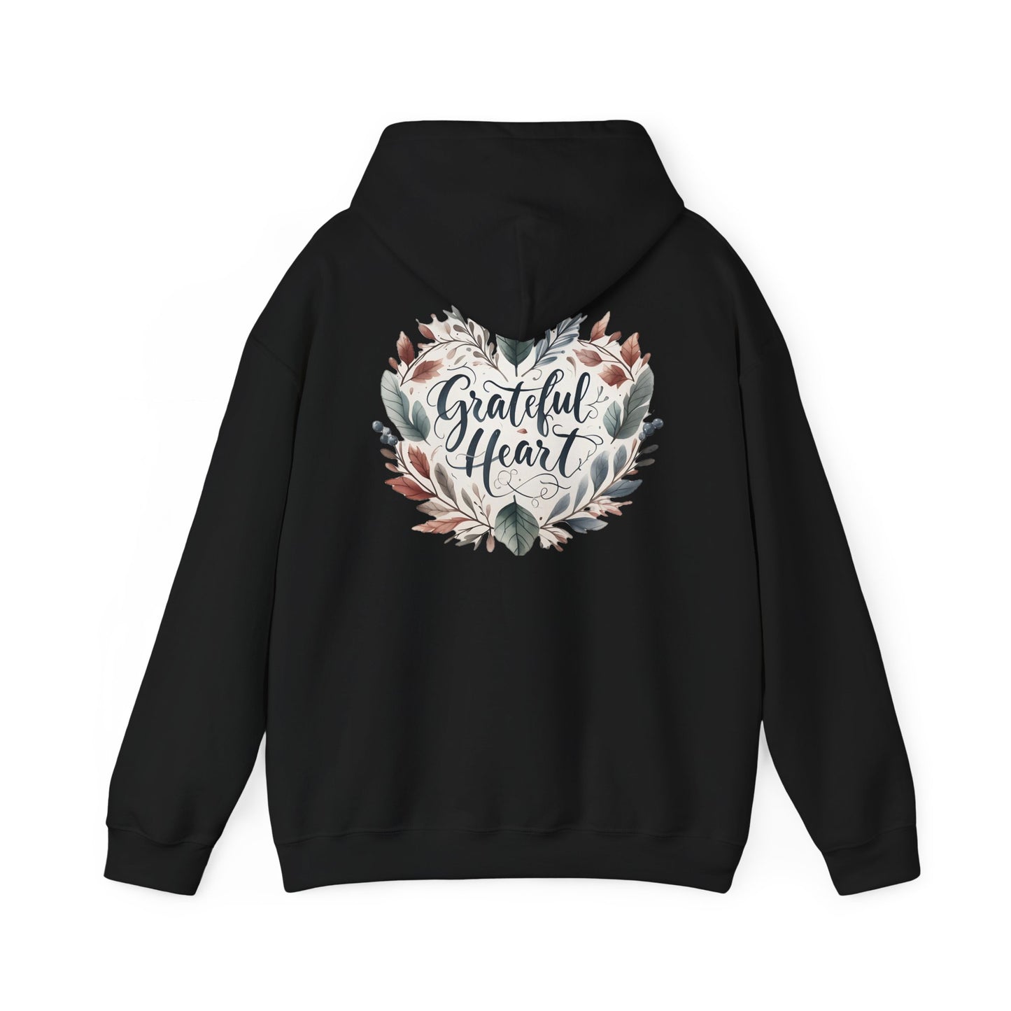 Grateful Heart Unisex Hoodie, Cozy Sweatshirt for Fall, Gift for Friends, Spiritual Appreciation, Perfect for Thanksgiving
