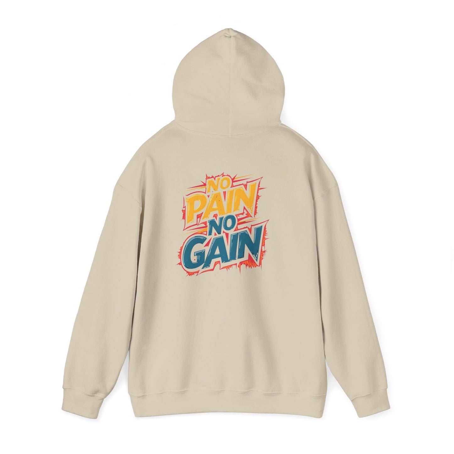 No Pain No Gain Motivational Hoodie