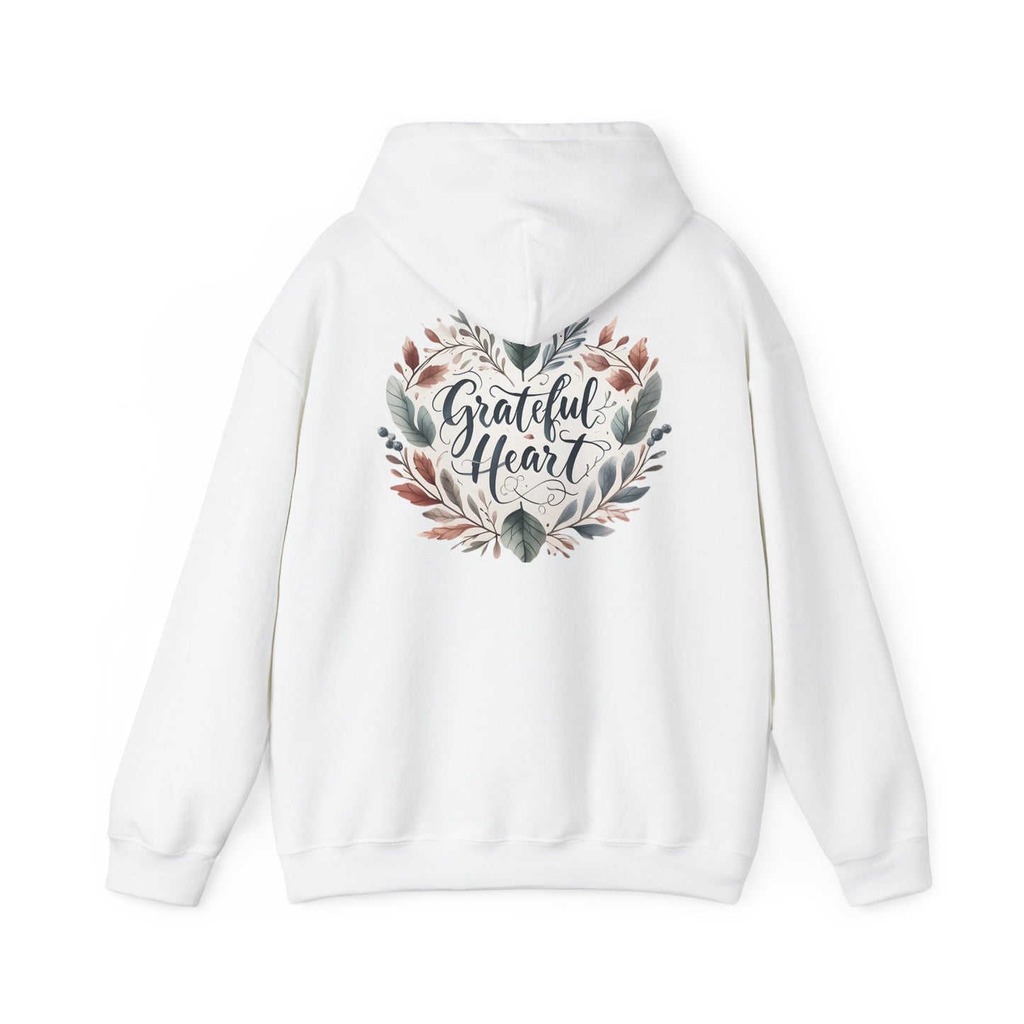 Grateful Heart Unisex Hoodie, Cozy Sweatshirt for Fall, Gift for Friends, Spiritual Appreciation, Perfect for Thanksgiving