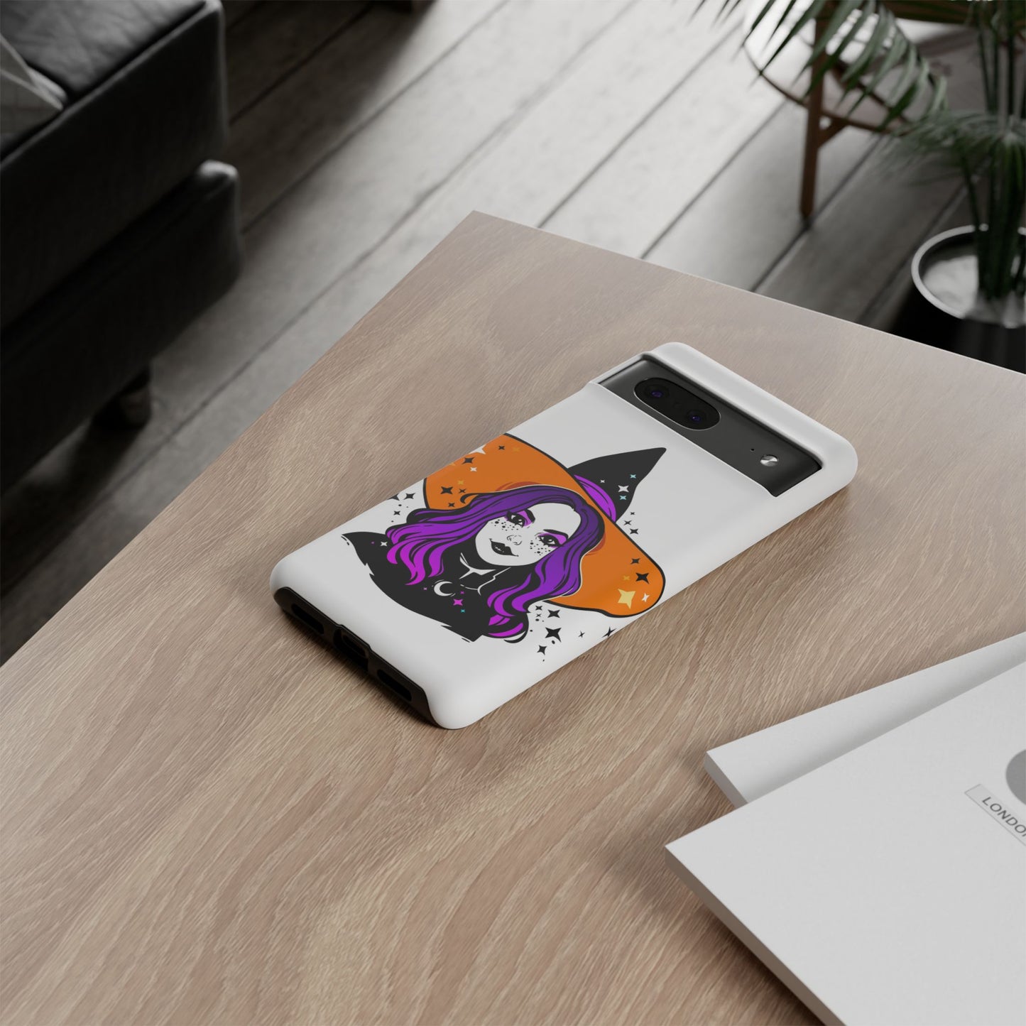 Witchy Phone Case - Tough Cases with Magical Vibe, Halloween Decor, Phone Accessory, Gift for Witch Lovers, Cute Smartphone Case