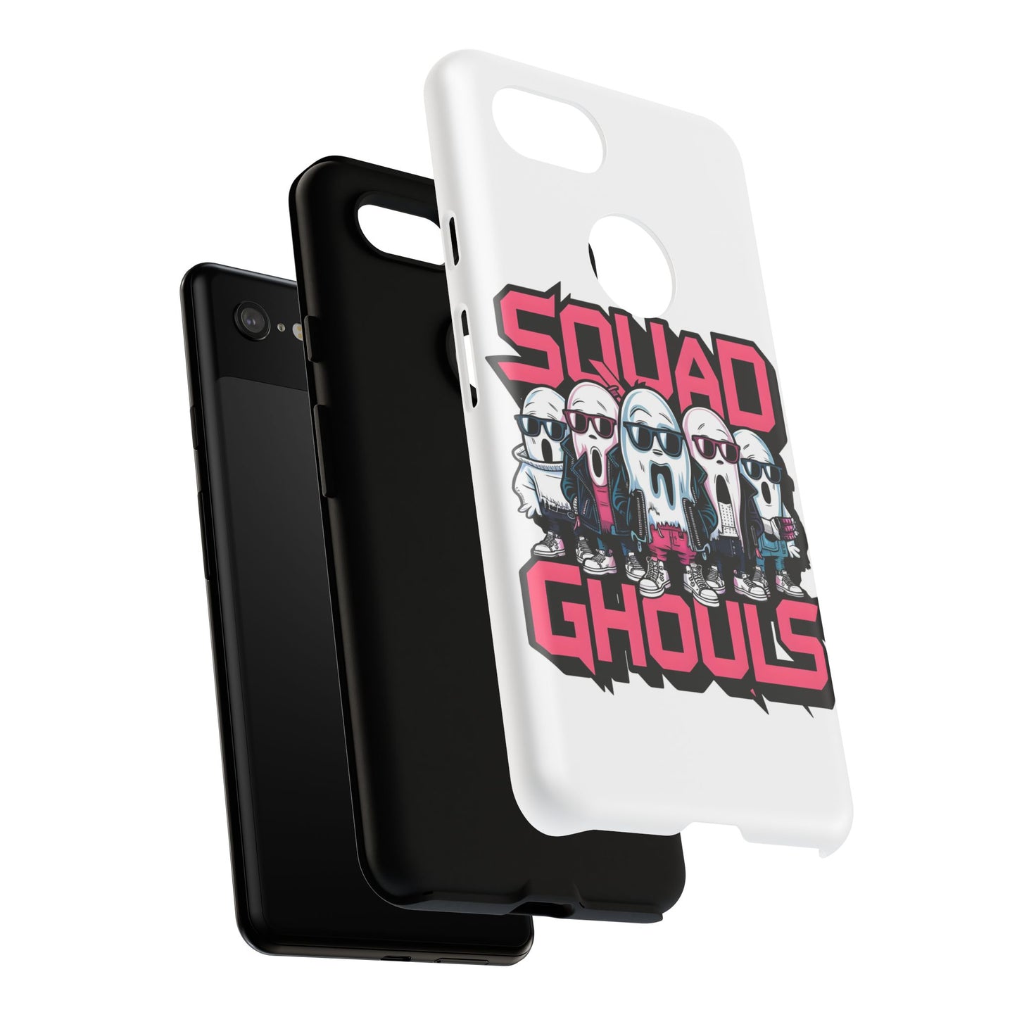 Squad Ghouls Phone Case | Spooky Fun Design | Halloween Gift | Trendy Mobile Cover | Unique Accessory | Ghoulish Vibes