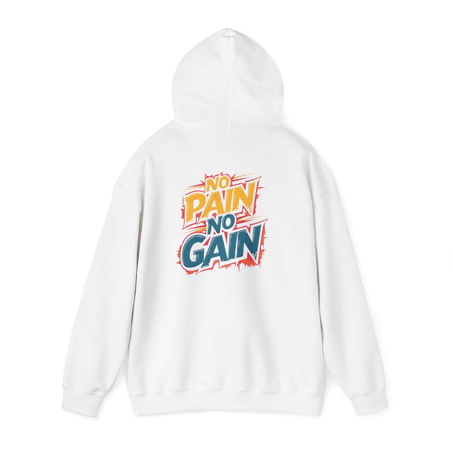 No Pain No Gain Motivational Hoodie