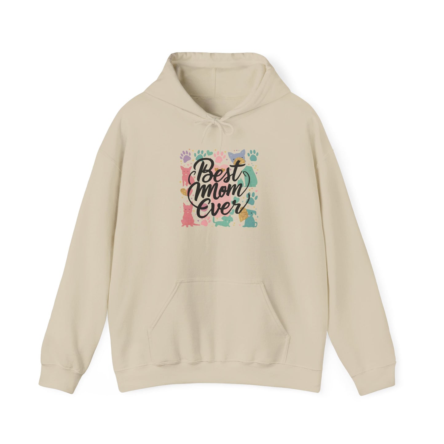Best Cat Mom Ever Hooded Sweatshirt