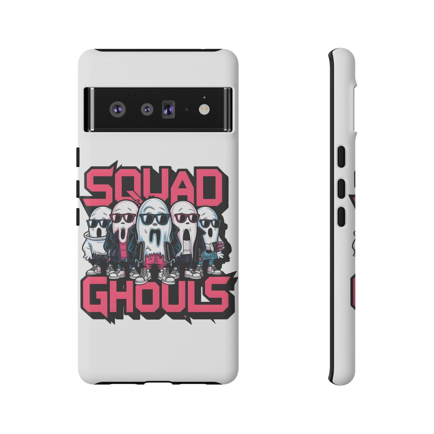 Squad Ghouls Phone Case | Spooky Fun Design | Halloween Gift | Trendy Mobile Cover | Unique Accessory | Ghoulish Vibes