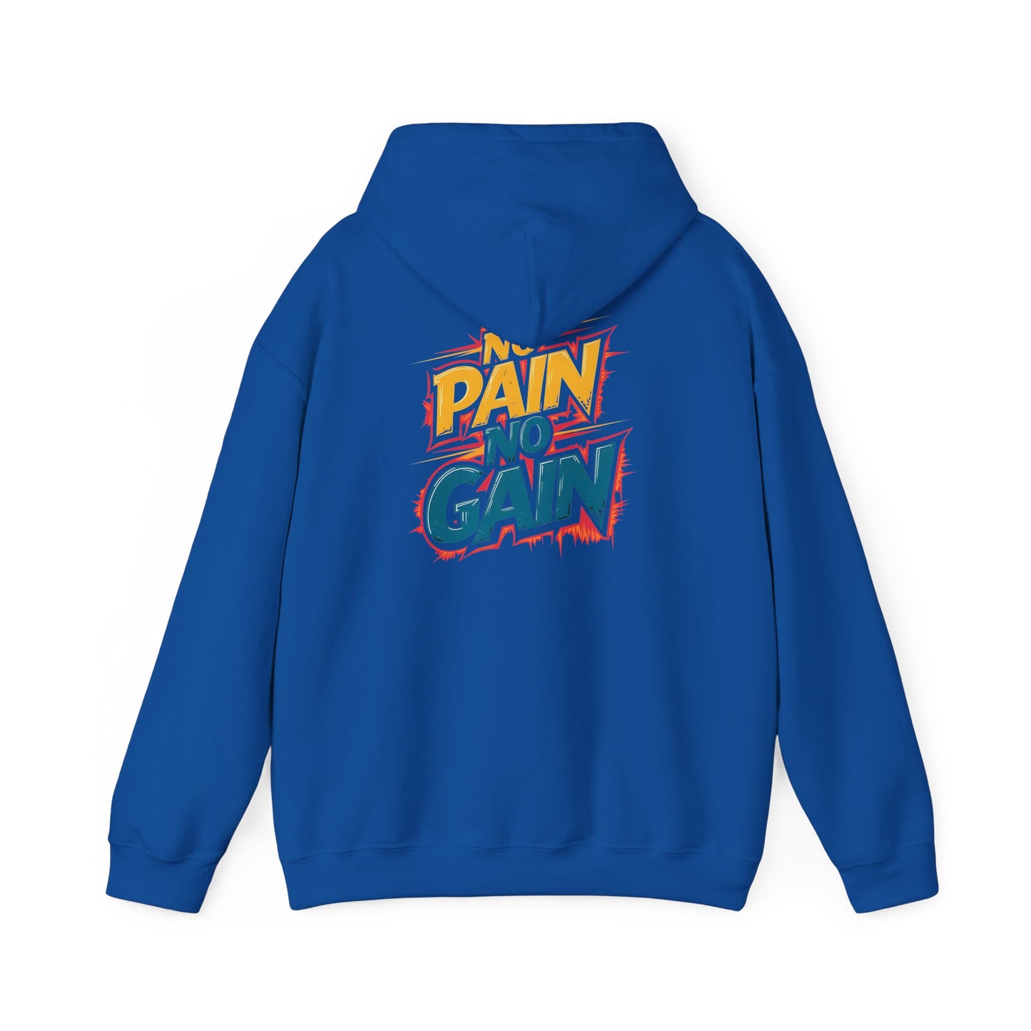 No Pain No Gain Motivational Hoodie