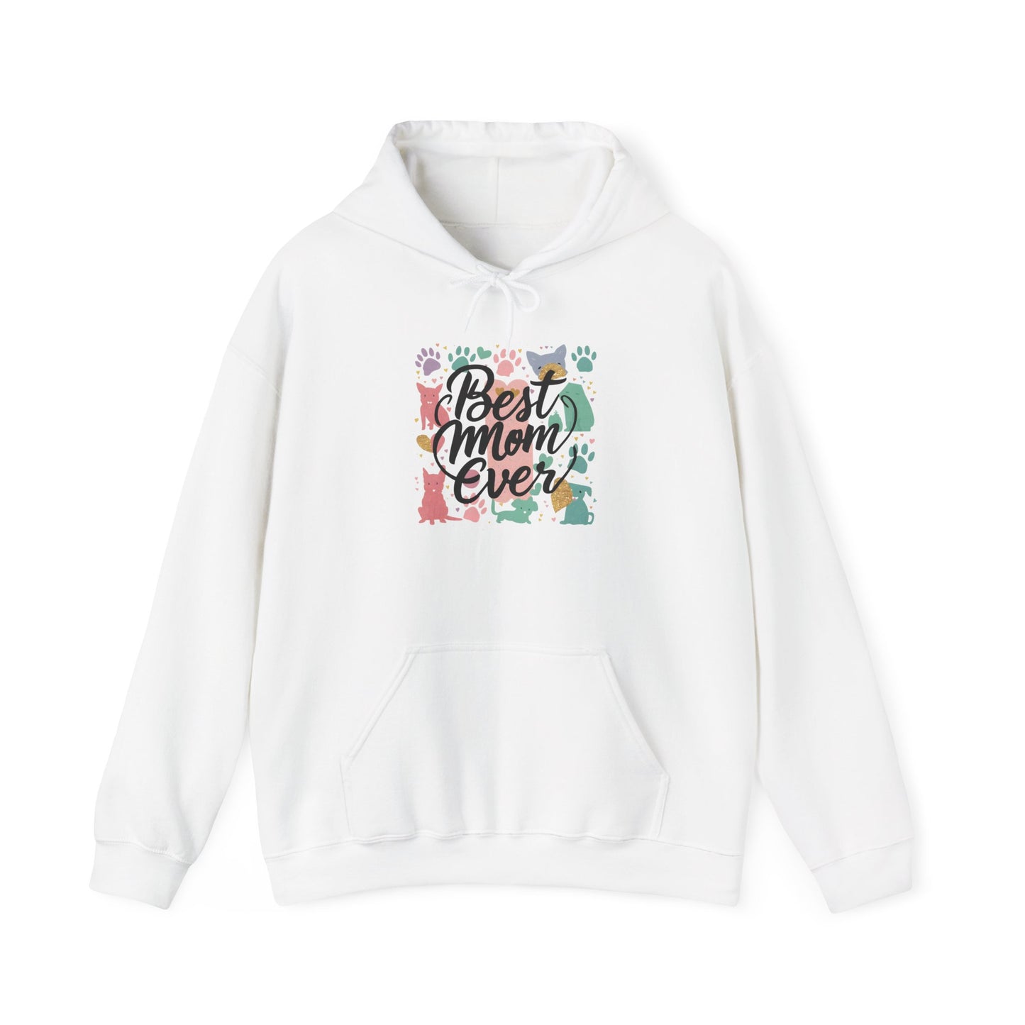 Best Cat Mom Ever Hooded Sweatshirt