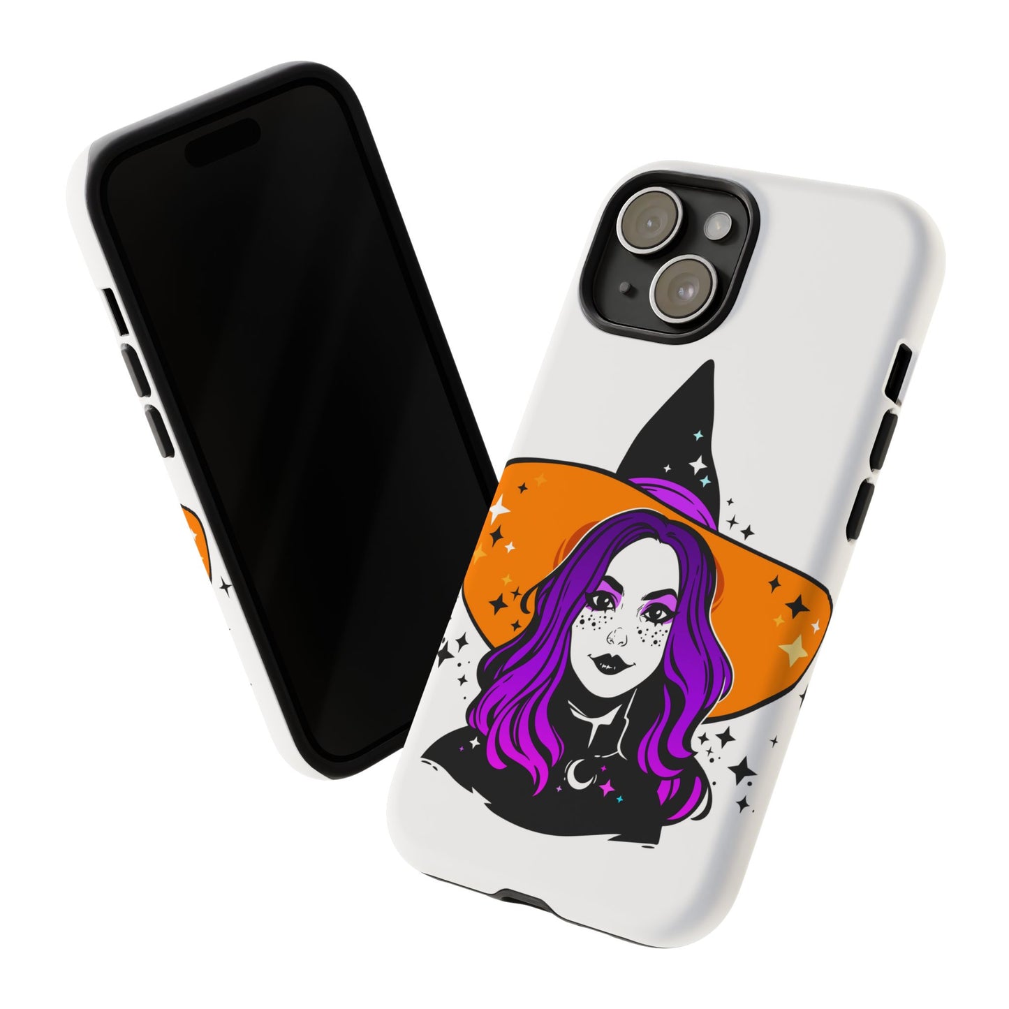 Witchy Phone Case - Tough Cases with Magical Vibe, Halloween Decor, Phone Accessory, Gift for Witch Lovers, Cute Smartphone Case