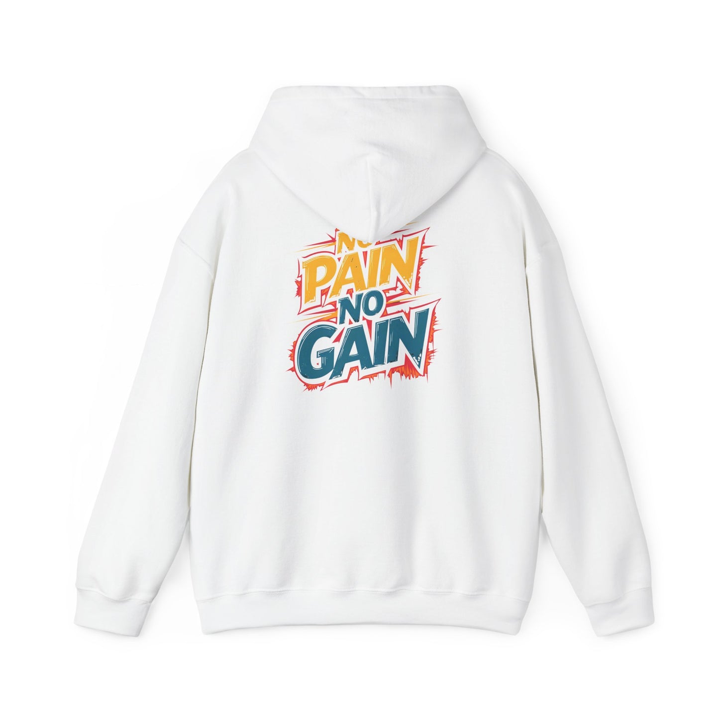 No Pain No Gain Motivational Hoodie