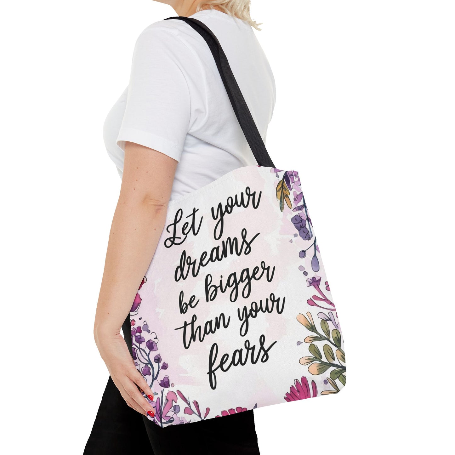 Motivational Tote Bag (AOP)