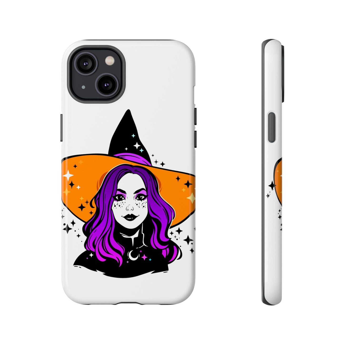 Witchy Phone Case - Tough Cases with Magical Vibe, Halloween Decor, Phone Accessory, Gift for Witch Lovers, Cute Smartphone Case