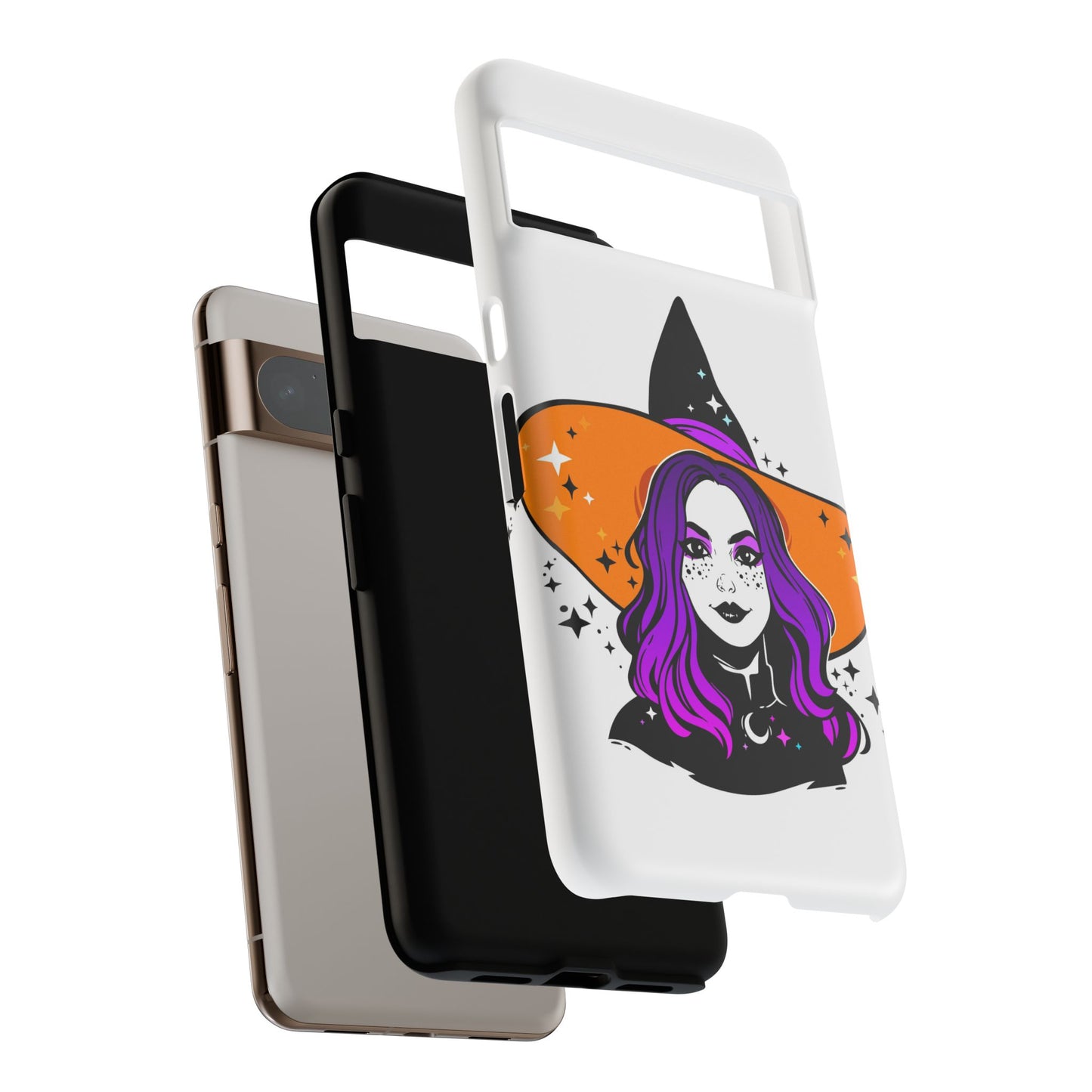Witchy Phone Case - Tough Cases with Magical Vibe, Halloween Decor, Phone Accessory, Gift for Witch Lovers, Cute Smartphone Case