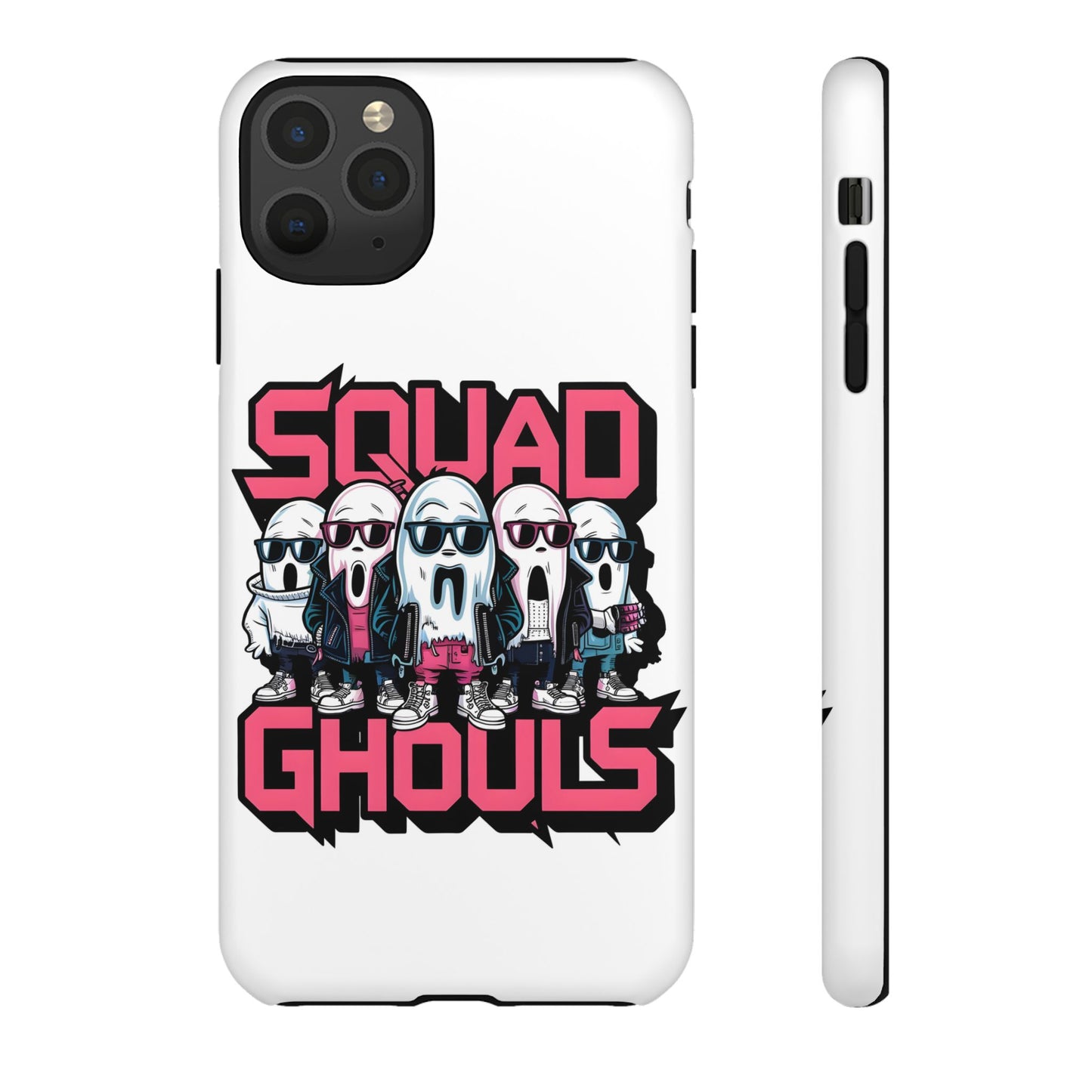 Squad Ghouls Phone Case | Spooky Fun Design | Halloween Gift | Trendy Mobile Cover | Unique Accessory | Ghoulish Vibes