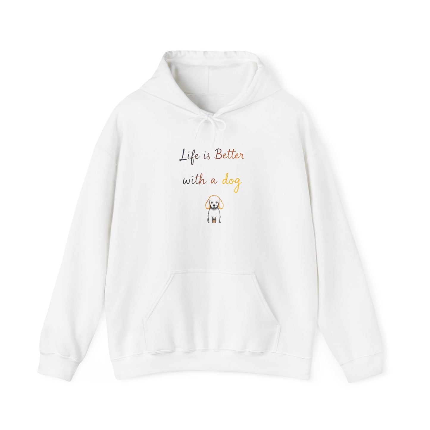 Life is Better with a Dog Hoodie - Unisex Sweatshirt for Dog Lovers, Cozy Gift for Pet Owners, Dog-Themed Apparel, Cute Dog Design, [...]