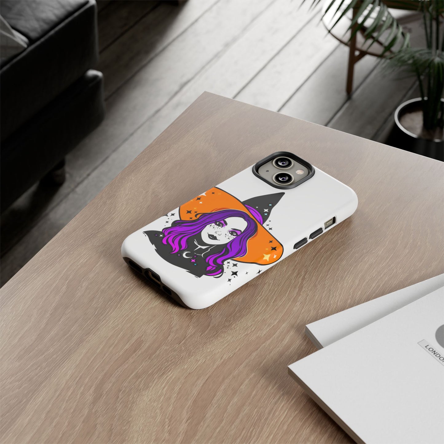 Witchy Phone Case - Tough Cases with Magical Vibe, Halloween Decor, Phone Accessory, Gift for Witch Lovers, Cute Smartphone Case