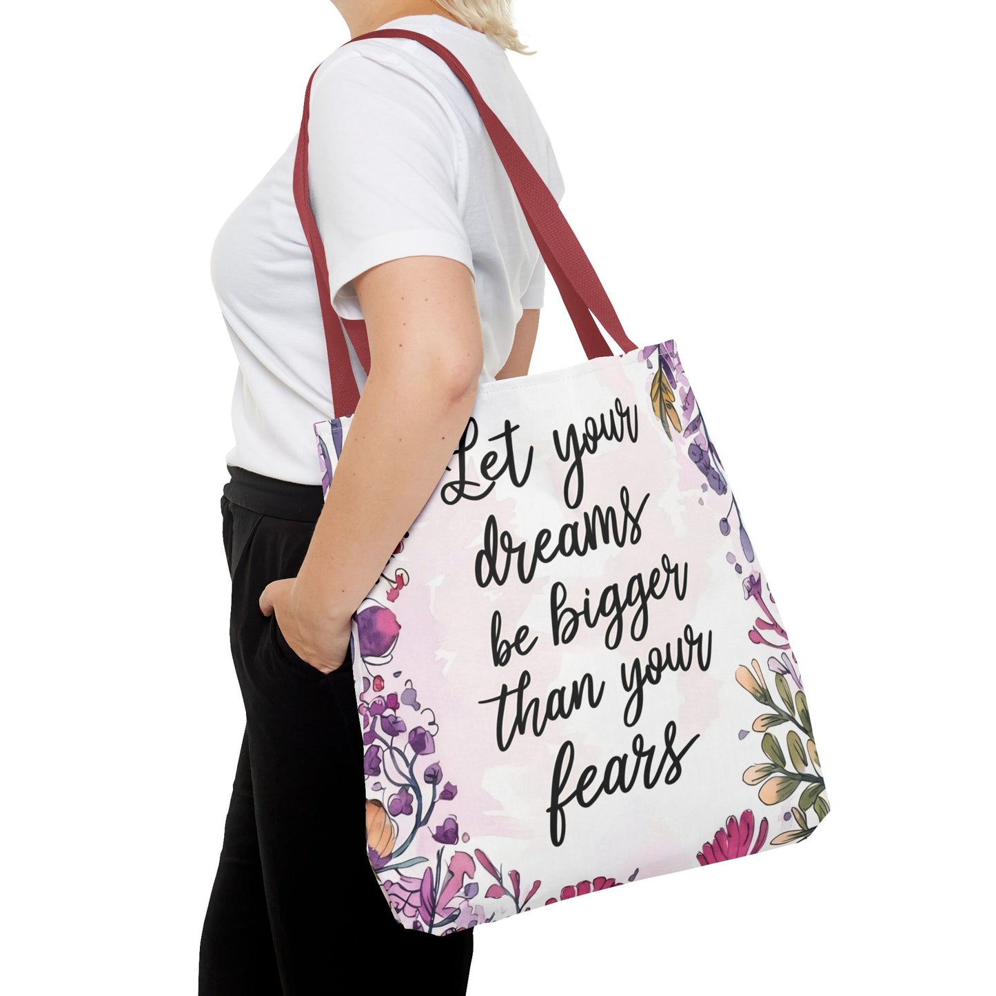 Motivational Tote Bag (AOP)