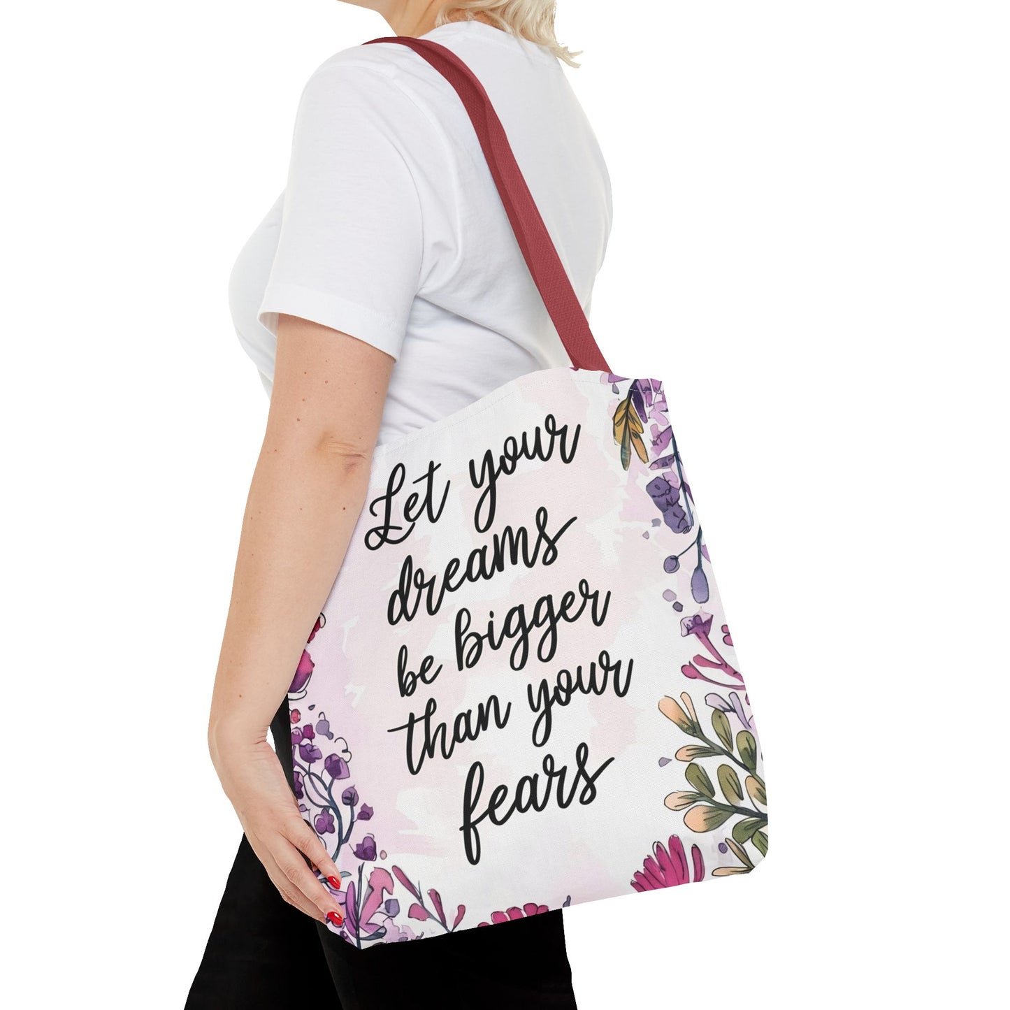 Motivational Tote Bag (AOP)