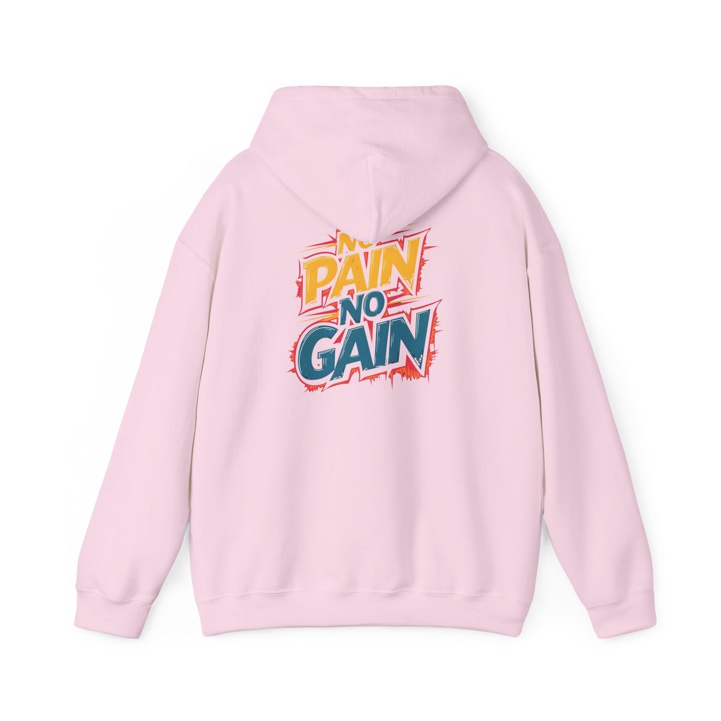 No Pain No Gain Motivational Hoodie