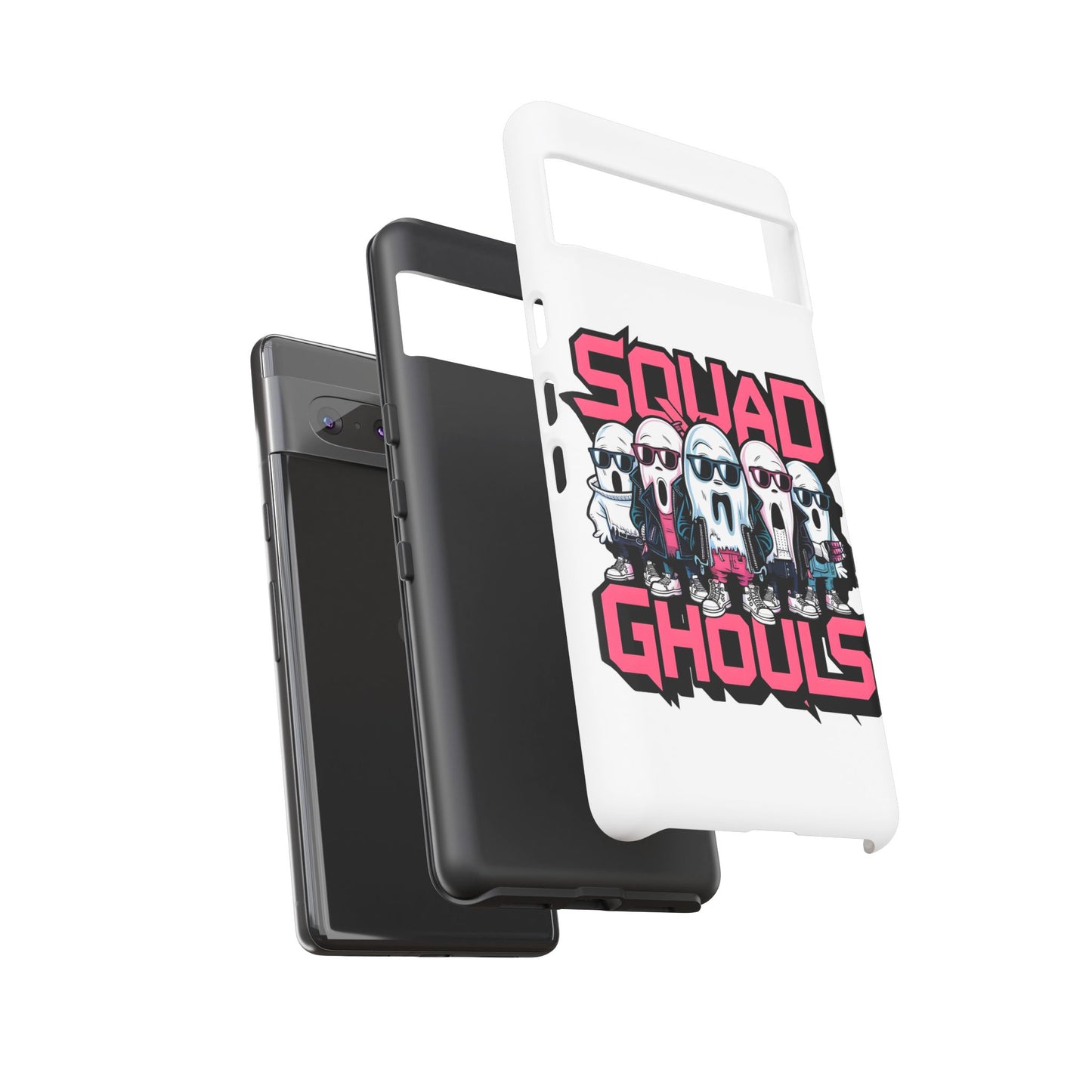 Squad Ghouls Phone Case | Spooky Fun Design | Halloween Gift | Trendy Mobile Cover | Unique Accessory | Ghoulish Vibes