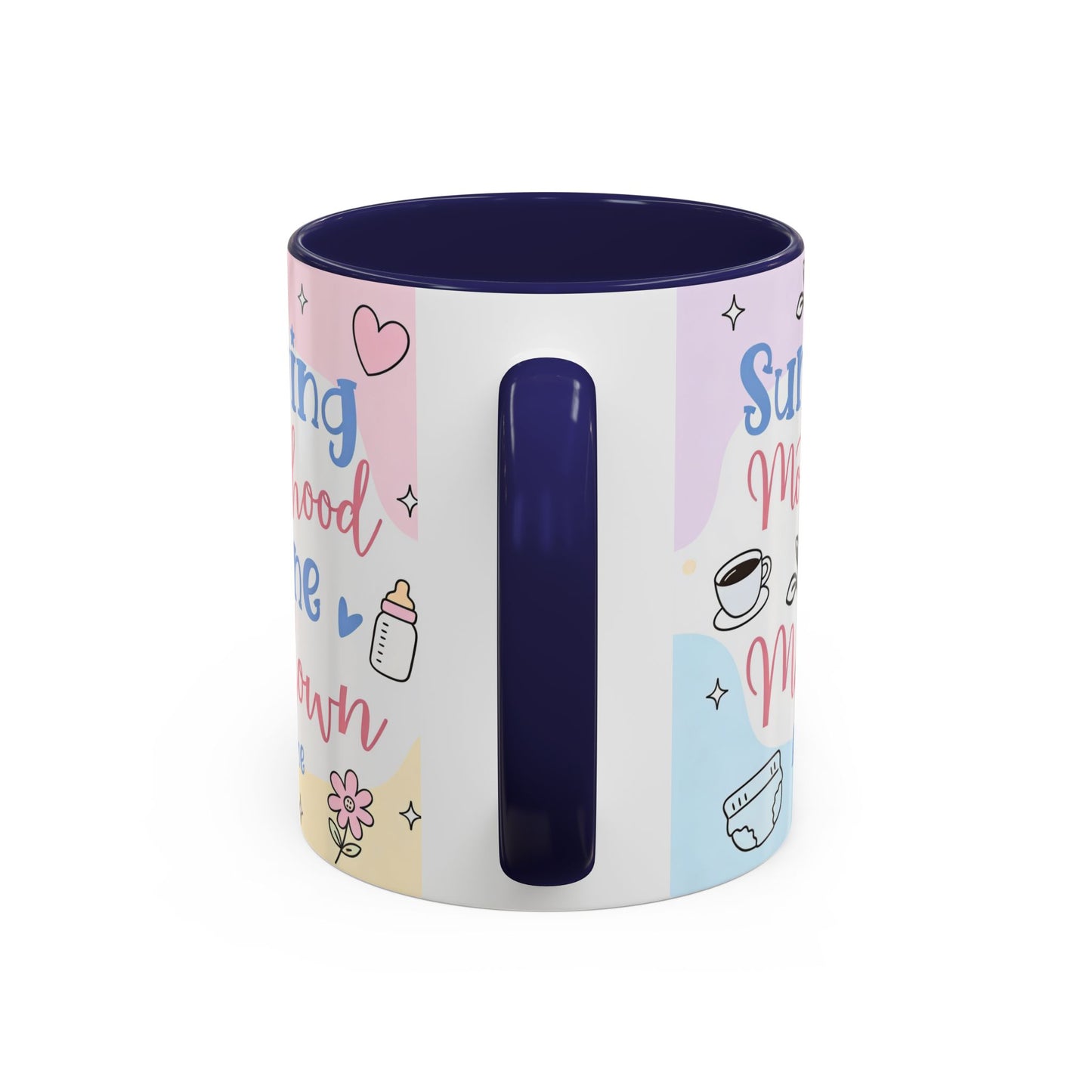 Surviving Motherhood One Meltdown at a Time Coffee Mug