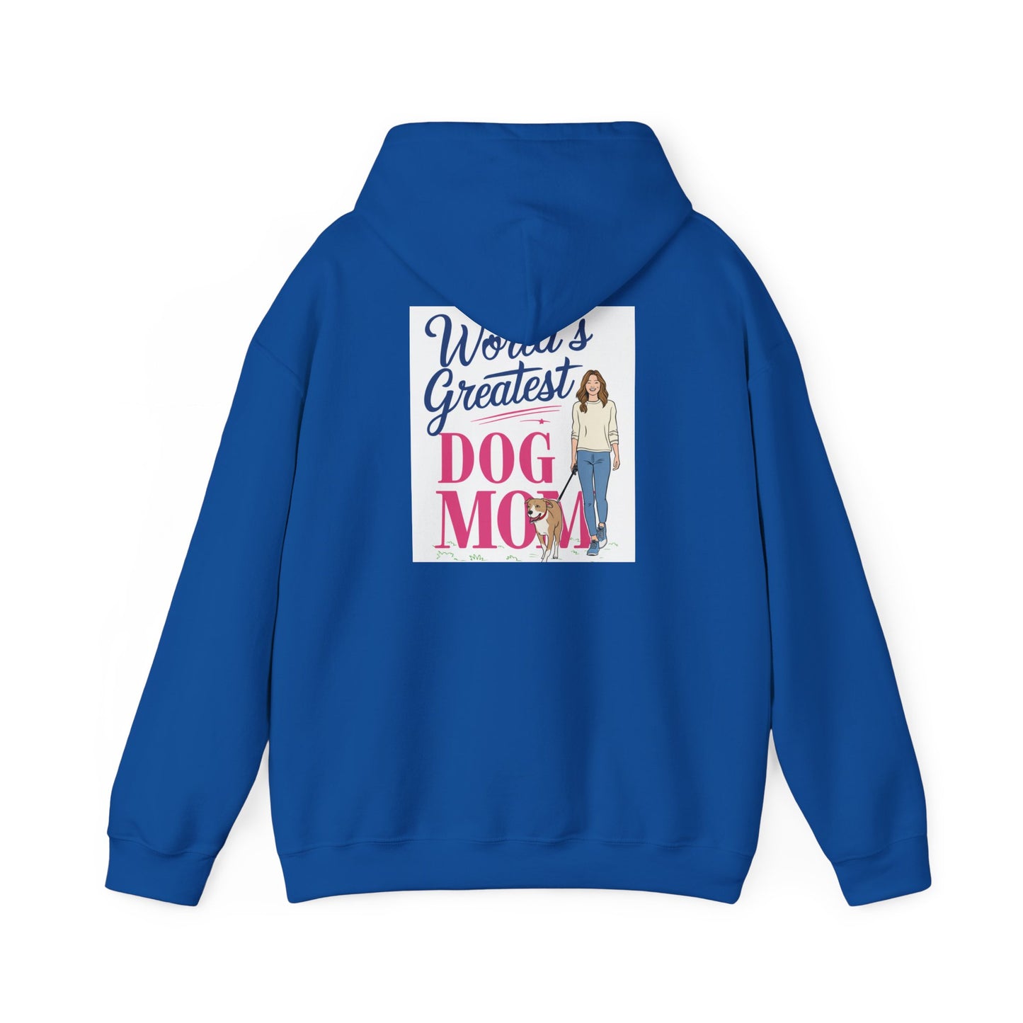 World's Greatest Dog Mom Hoodie | Cozy Gift for Pet Lovers | Ideal for Birthdays, Dog Events, and Everyday Wear