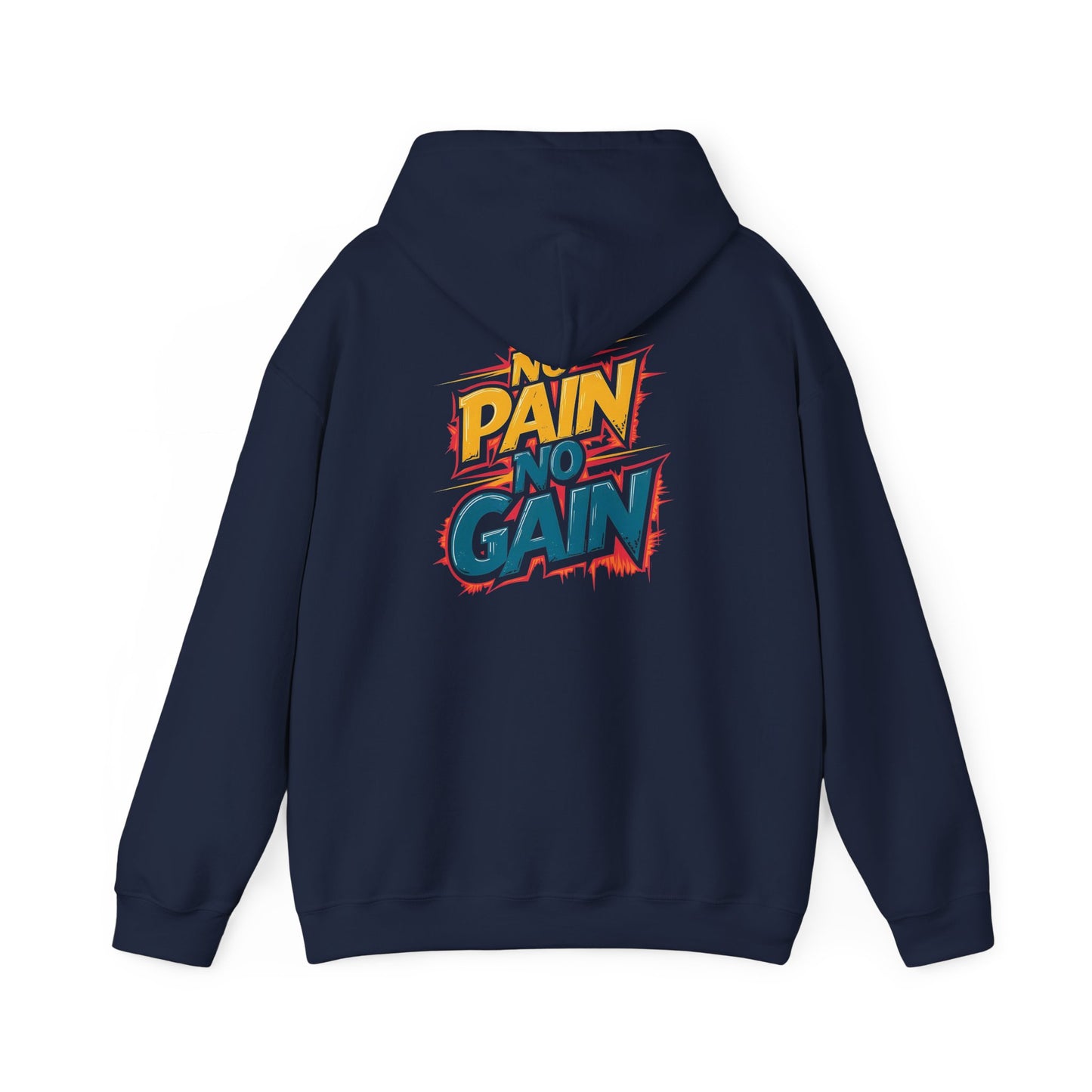 No Pain No Gain Motivational Hoodie