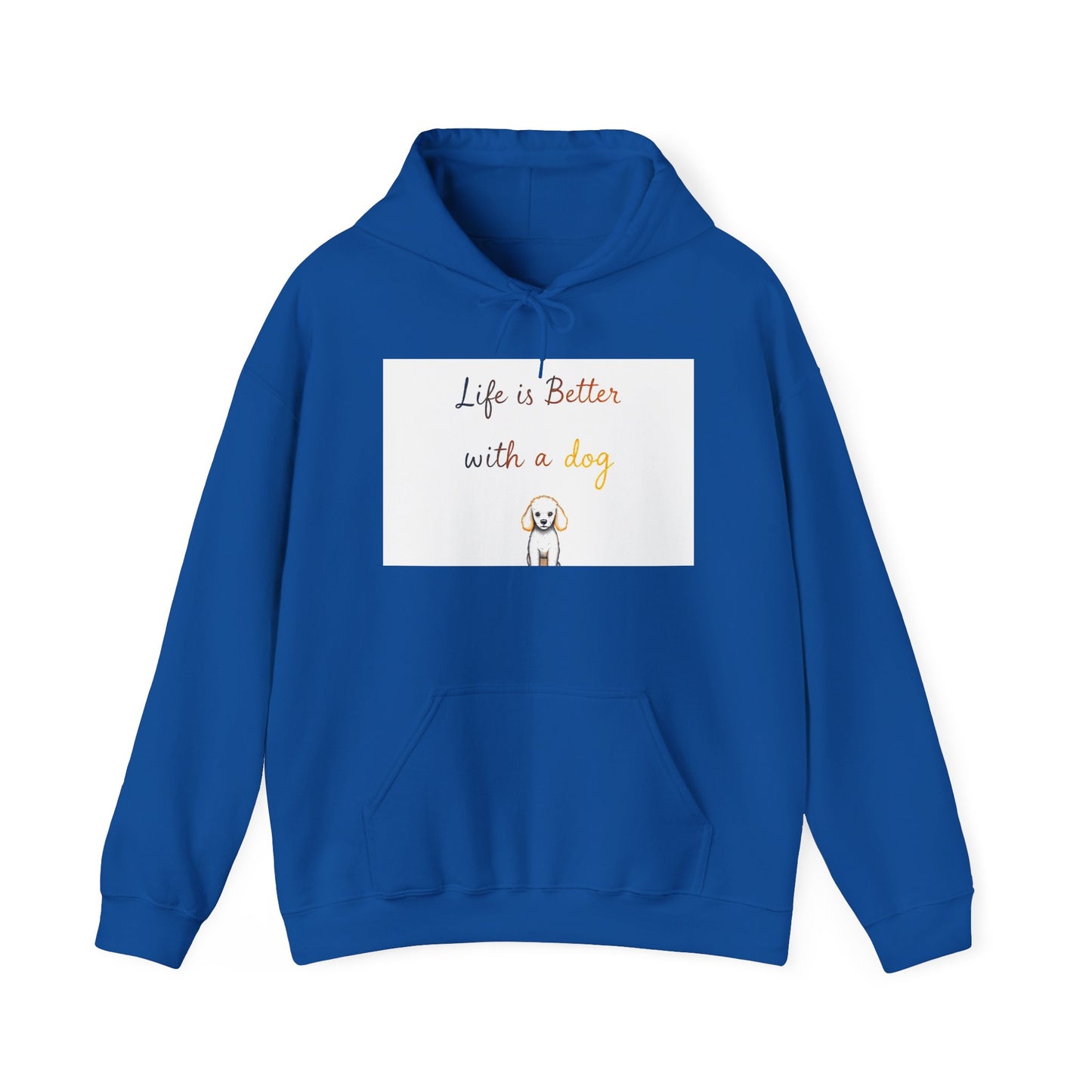 Life is Better with a Dog Hoodie - Unisex Sweatshirt for Dog Lovers, Cozy Gift for Pet Owners, Dog-Themed Apparel, Cute Dog Design, [...]