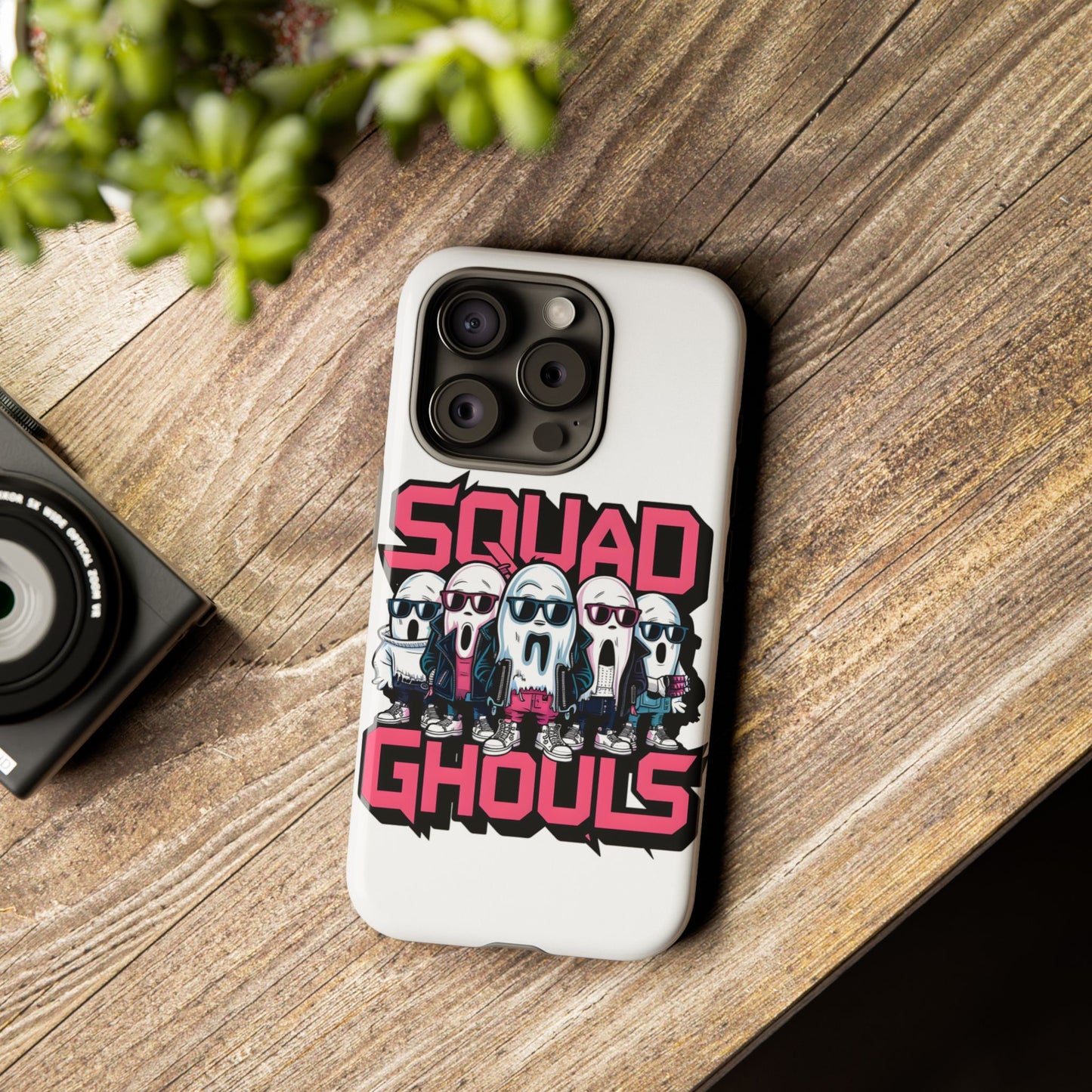 Squad Ghouls Phone Case | Spooky Fun Design | Halloween Gift | Trendy Mobile Cover | Unique Accessory | Ghoulish Vibes
