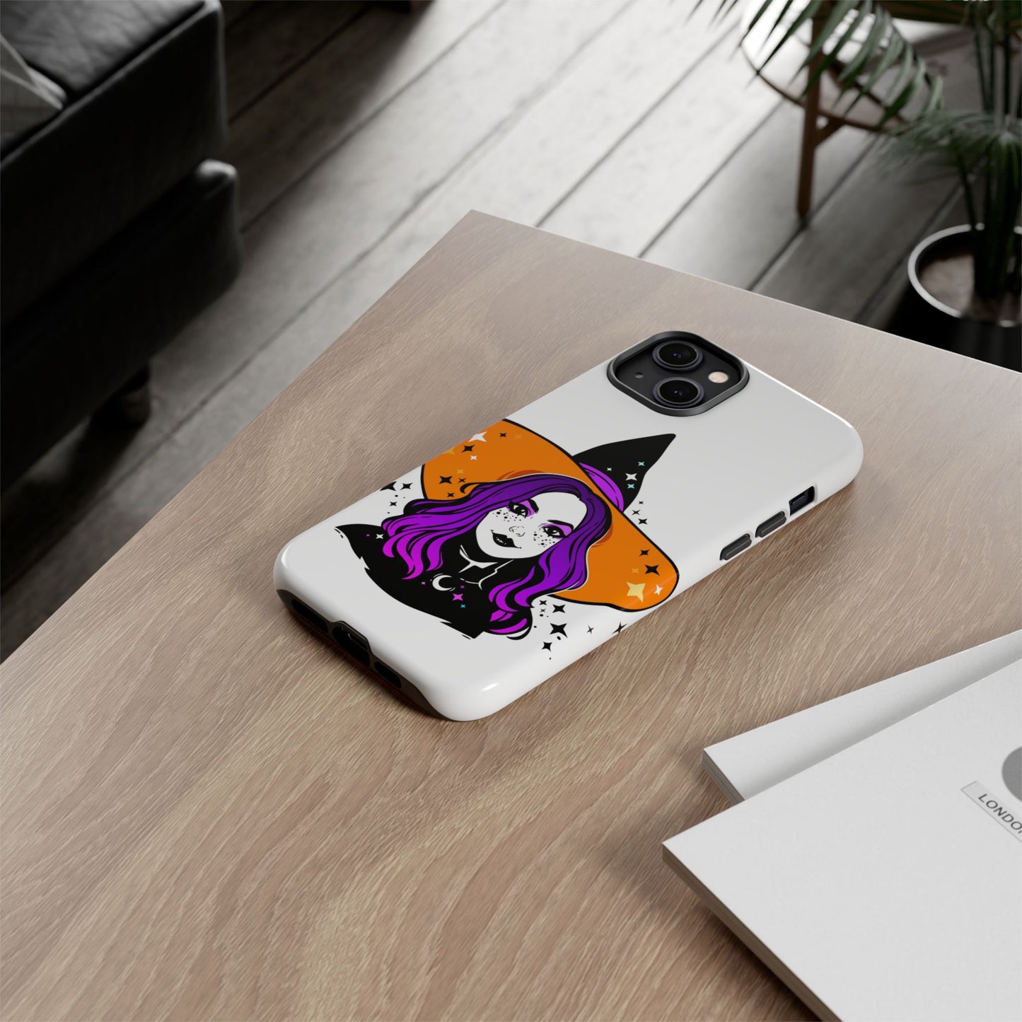 Witchy Phone Case - Tough Cases with Magical Vibe, Halloween Decor, Phone Accessory, Gift for Witch Lovers, Cute Smartphone Case