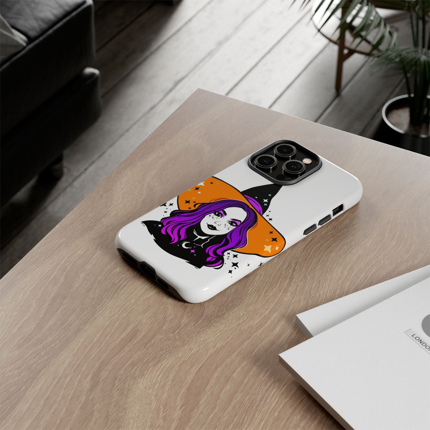 Witchy Phone Case - Tough Cases with Magical Vibe, Halloween Decor, Phone Accessory, Gift for Witch Lovers, Cute Smartphone Case