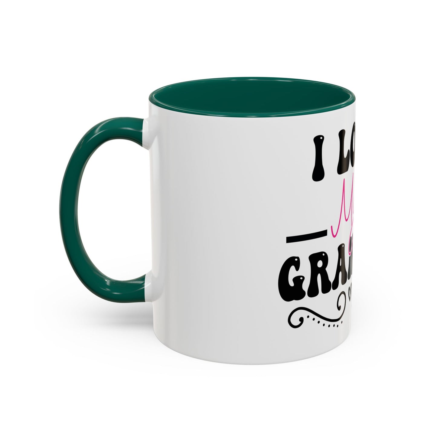 Colorful Grandpa Mug, Ceramic Coffee Cup, Gift for Grandpa, Father's Day Present, Personalized Mug, Family Gatherings