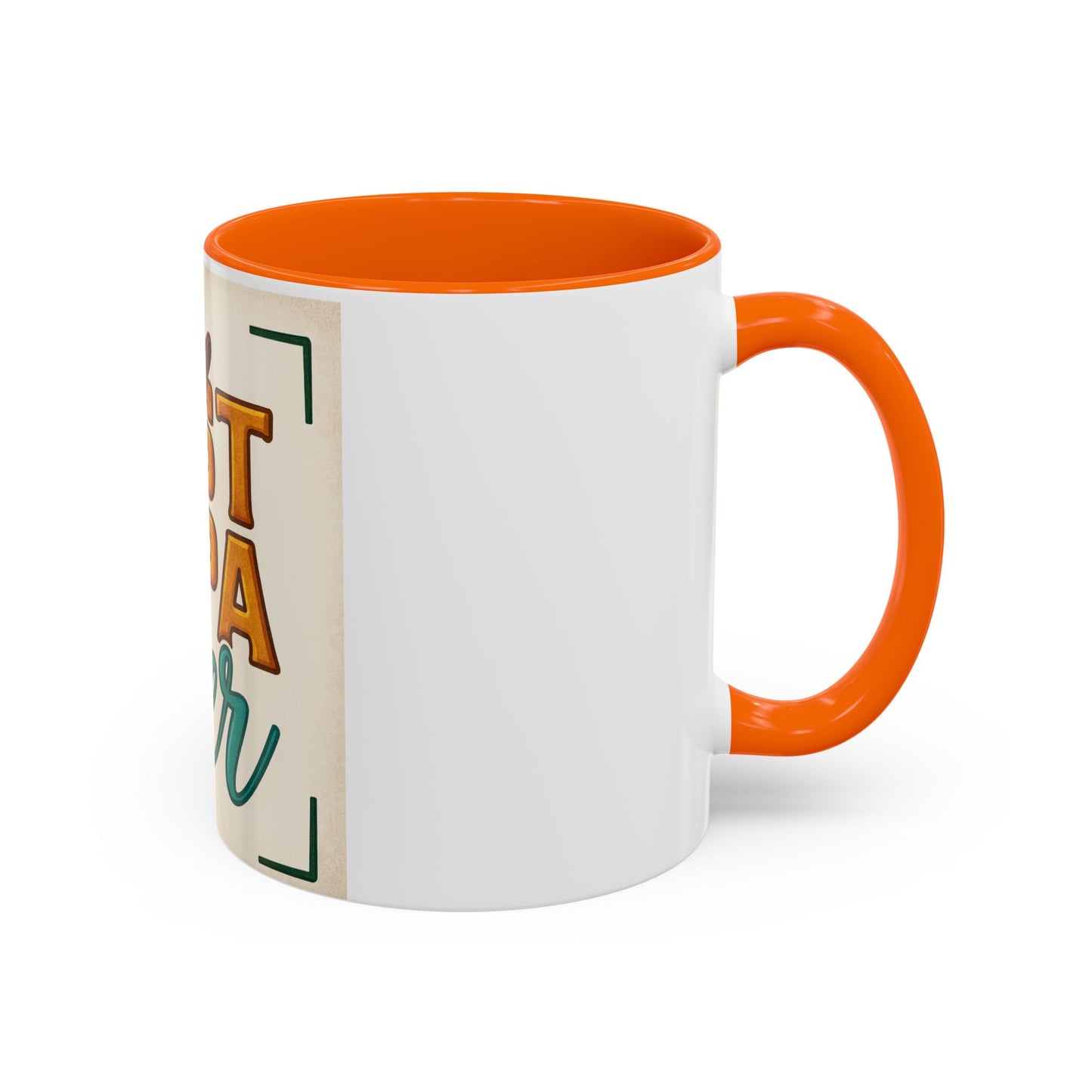 Best Papa Ever Accent Coffee Mug - Unique Gift for Father's Day, Dad's Birthday, Coffee Lovers, Rustic Decor, Personalized Gift