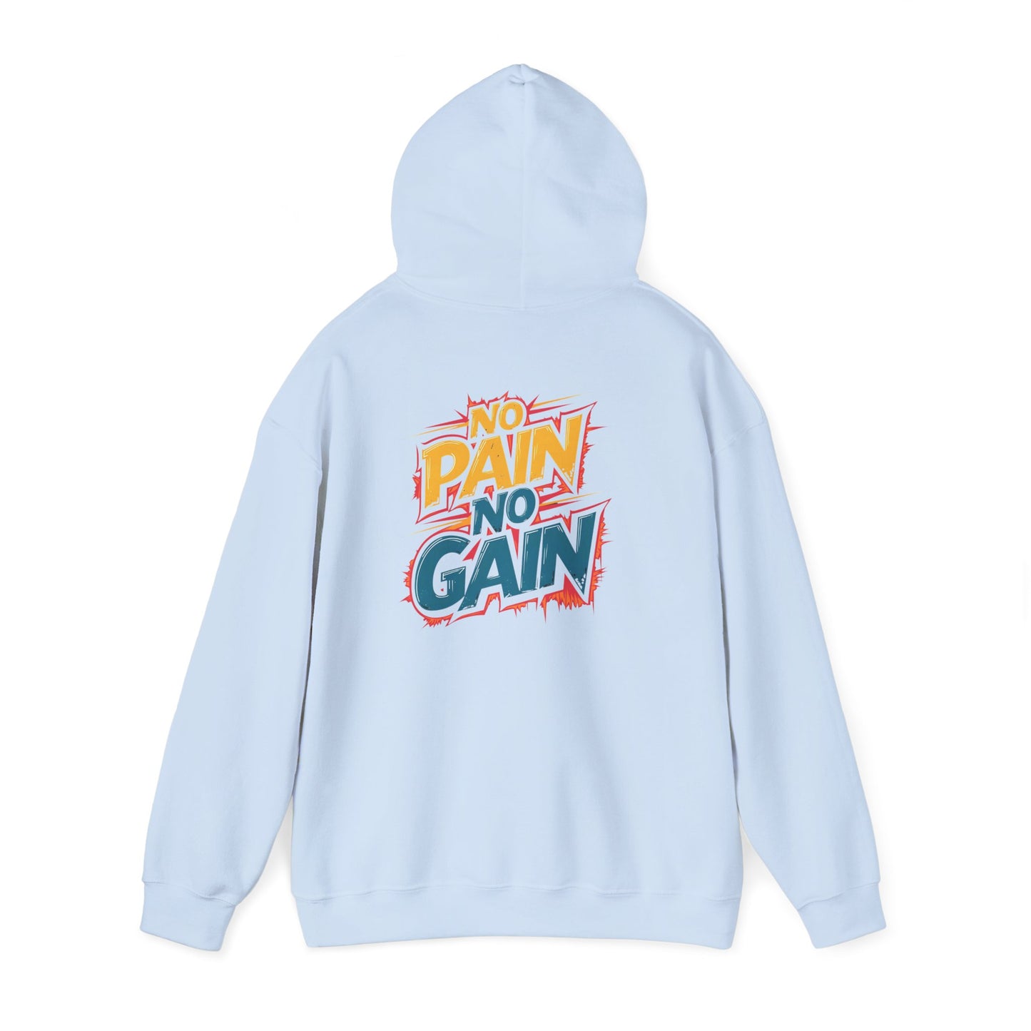 No Pain No Gain Motivational Hoodie